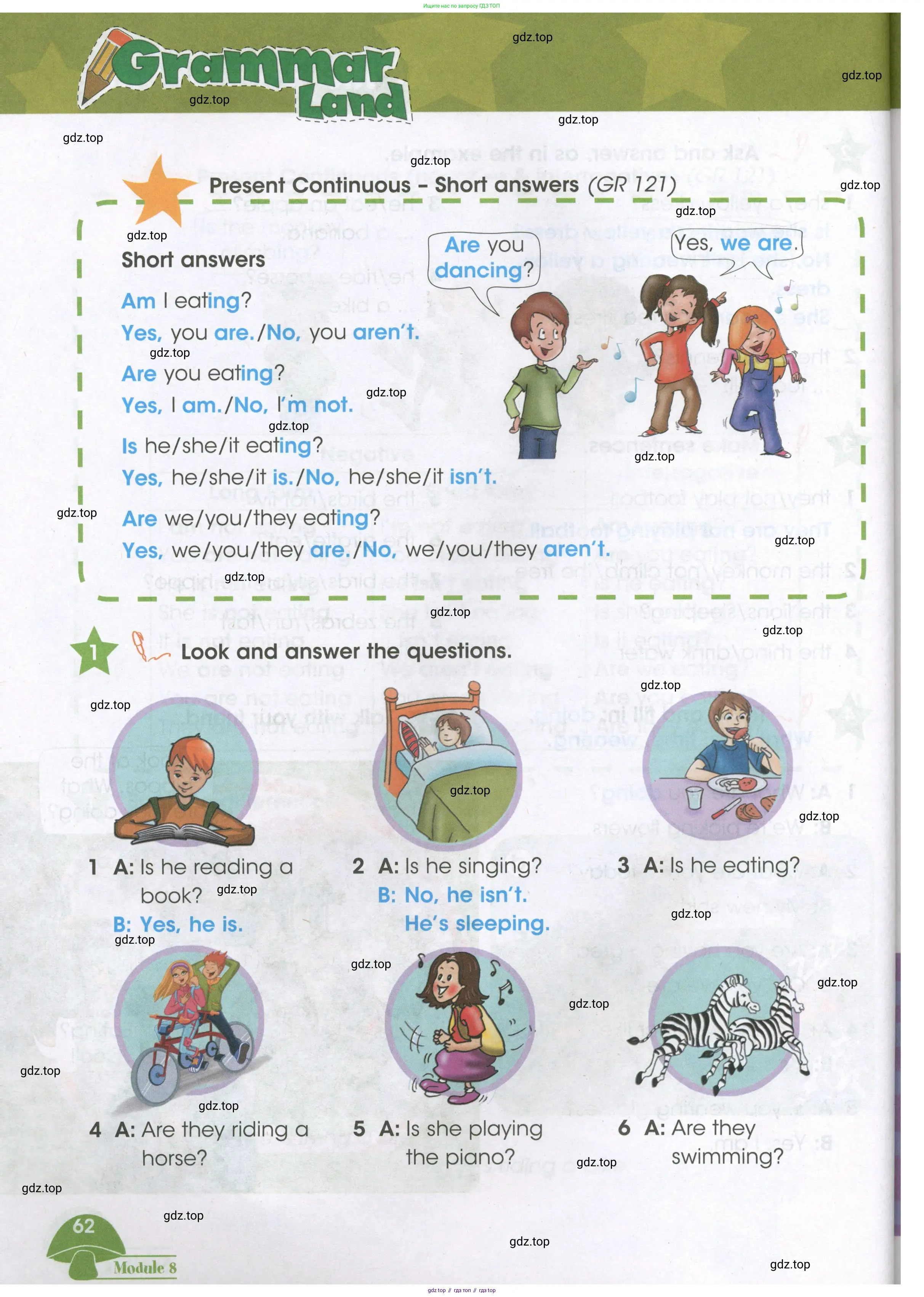 Английский язык (english), 3 класс Учебник (Student's book), авторы: Баранова Ксения Михайловна (Baranova Ksenia), Дули Дженни (Dooley Jenny), Копылова Виктория Викторовна (Kopylova Victoria), Мильруд Радислав Петрович (Millrood Radislav), Эванс Вирджиния (Evans Virginia), издательство Просвещение, Москва, 2023, зелёного цвета, Часть ( Part) 1, страница 62