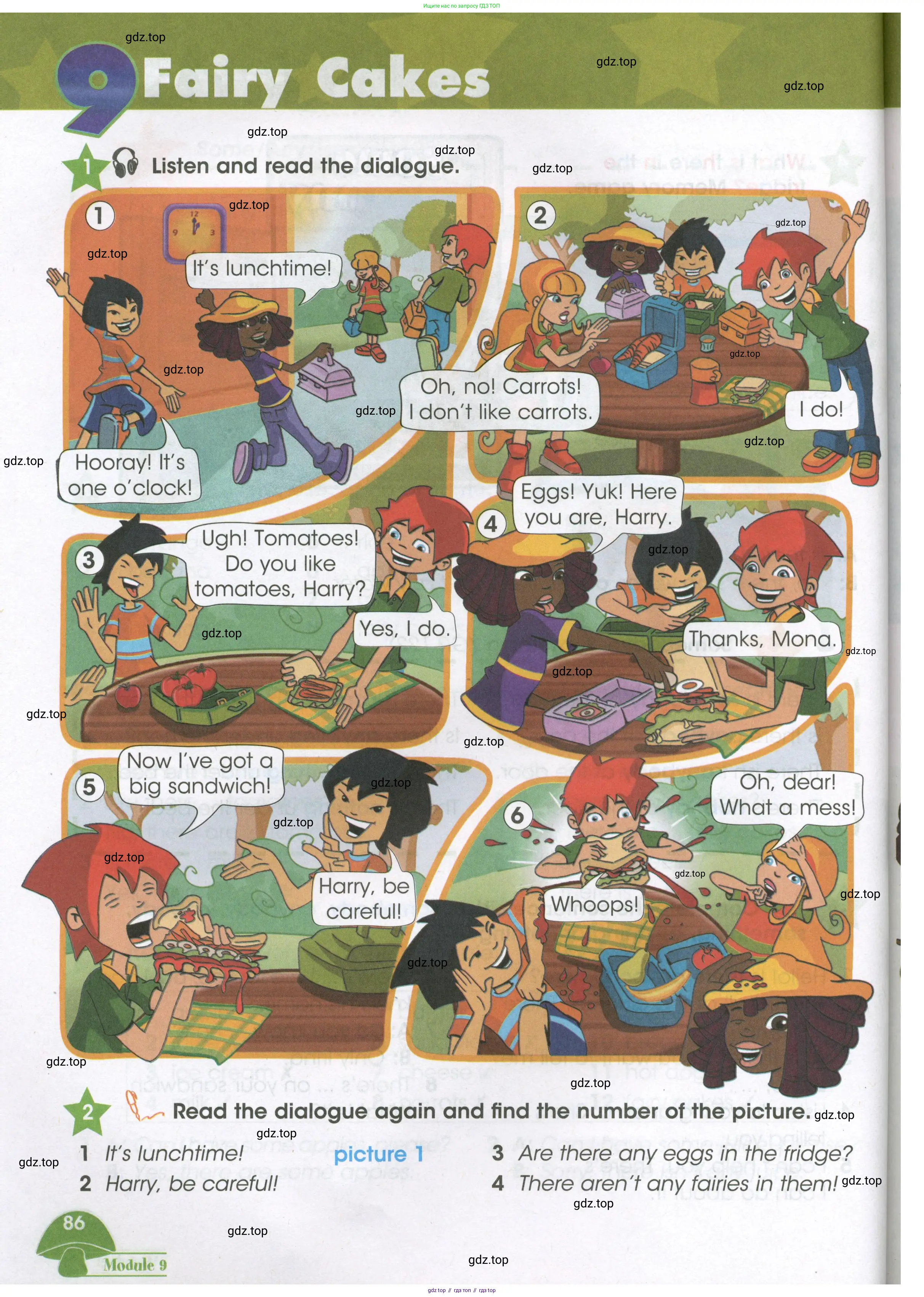 Английский язык (english), 3 класс Учебник (Student's book), авторы: Баранова Ксения Михайловна (Baranova Ksenia), Дули Дженни (Dooley Jenny), Копылова Виктория Викторовна (Kopylova Victoria), Мильруд Радислав Петрович (Millrood Radislav), Эванс Вирджиния (Evans Virginia), издательство Просвещение, Москва, 2023, зелёного цвета, Часть ( Part) 1, страница 86