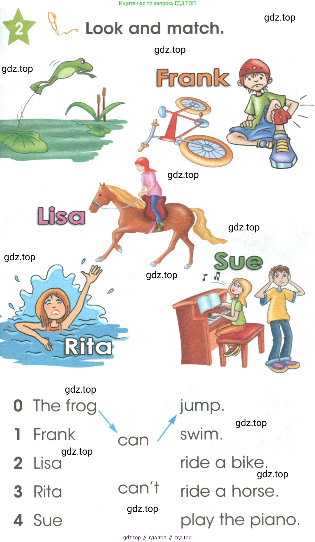 ГДЗ Английский язык (english), 3 класс Учебник (Student's book), авторы: Баранова Ксения Михайловна (Baranova Ksenia), Дули Дженни (Dooley Jenny), Копылова Виктория Викторовна (Kopylova Victoria), Мильруд Радислав Петрович (Millrood Radislav), Эванс Вирджиния (Evans Virginia), издательство Просвещение, Москва, 2023, зелёного цвета, Часть ( Part) 1, страница 109, номер 2, Условие