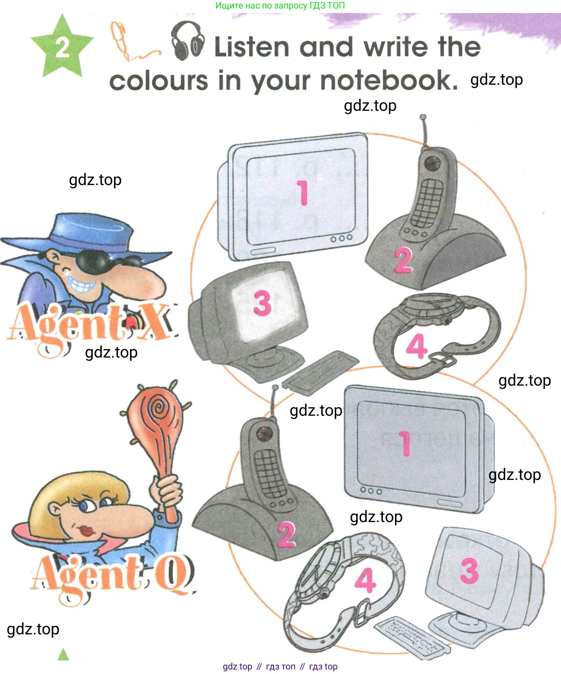 ГДЗ Английский язык (english), 3 класс Учебник (Student's book), авторы: Баранова Ксения Михайловна (Baranova Ksenia), Дули Дженни (Dooley Jenny), Копылова Виктория Викторовна (Kopylova Victoria), Мильруд Радислав Петрович (Millrood Radislav), Эванс Вирджиния (Evans Virginia), издательство Просвещение, Москва, 2023, зелёного цвета, Часть ( Part) 2, страница 4, номер 2, Условие