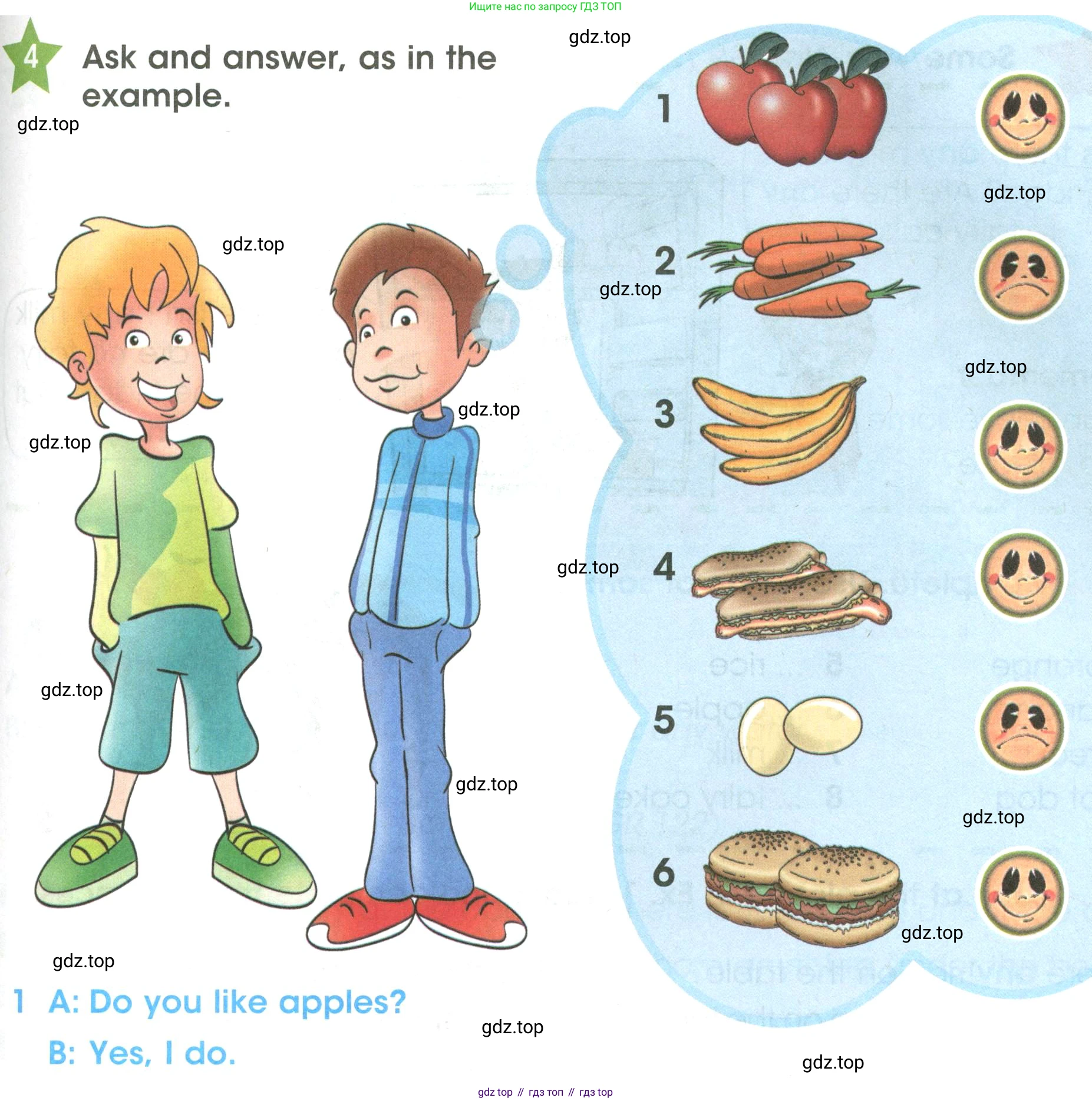 ГДЗ Английский язык (english), 3 класс Учебник (Student's book), авторы: Баранова Ксения Михайловна (Baranova Ksenia), Дули Дженни (Dooley Jenny), Копылова Виктория Викторовна (Kopylova Victoria), Мильруд Радислав Петрович (Millrood Radislav), Эванс Вирджиния (Evans Virginia), издательство Просвещение, Москва, 2023, зелёного цвета, Часть ( Part) 2, страница 83, номер 4, Условие
