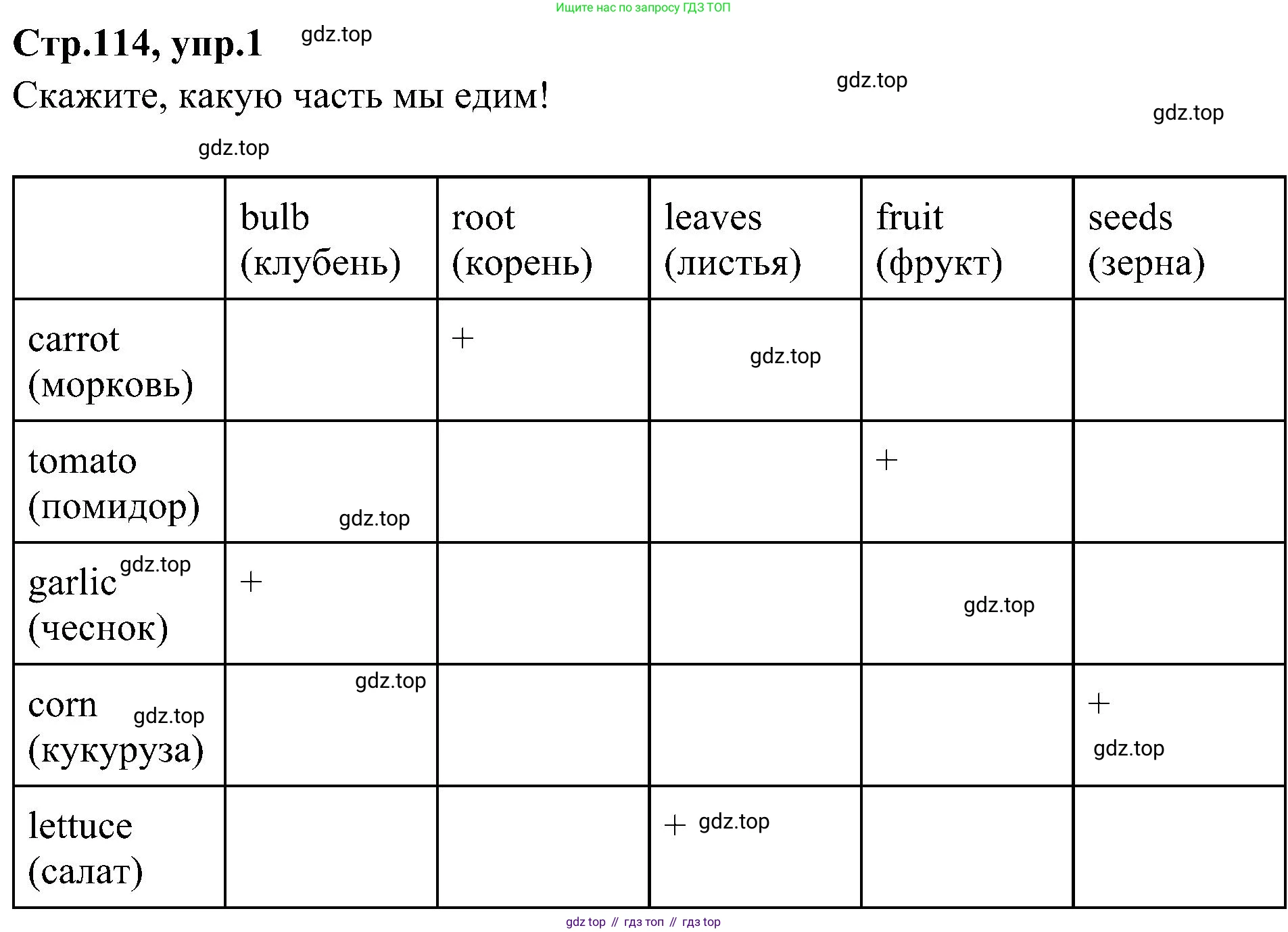 ГДЗ Английский язык (english), 3 класс Учебник (Student's book), авторы: Баранова Ксения Михайловна (Baranova Ksenia), Дули Дженни (Dooley Jenny), Копылова Виктория Викторовна (Kopylova Victoria), Мильруд Радислав Петрович (Millrood Radislav), Эванс Вирджиния (Evans Virginia), издательство Просвещение, Москва, 2023, зелёного цвета, Часть ( Part) 2, страница 114, номер 1, Решение