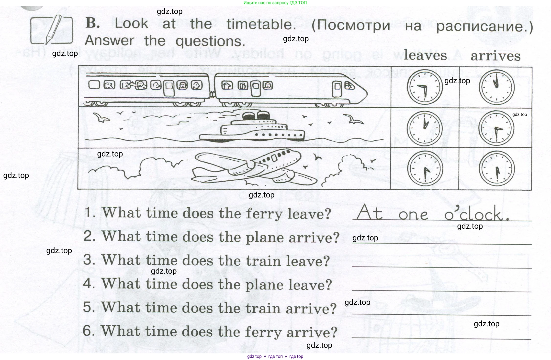ГДЗ Английский язык (english), 3 класс рабочая тетрадь (activity book), авторы: Вербицкая Мария Валерьевна (Verbitskaya Maria), Эббс Брайен (Abbs Brian), Уорелл Энн (Worrall Anne), Уорд Энн (Ward Ann), издательство Просвещение, Москва, 2023, страница 60, номер B, Условие 2023