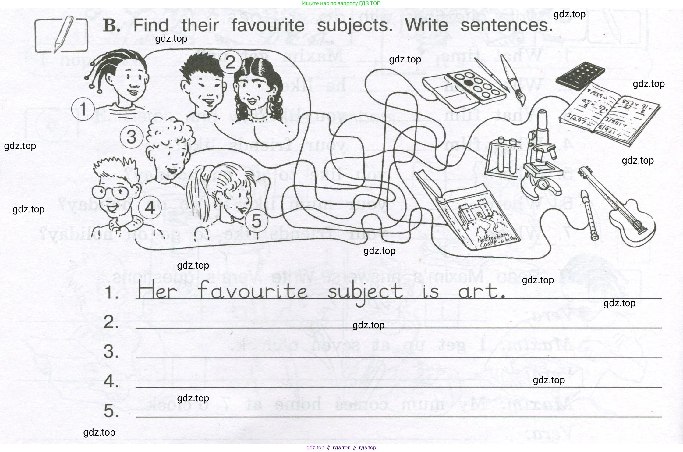 ГДЗ Английский язык (english), 3 класс рабочая тетрадь (activity book), авторы: Вербицкая Мария Валерьевна (Verbitskaya Maria), Эббс Брайен (Abbs Brian), Уорелл Энн (Worrall Anne), Уорд Энн (Ward Ann), издательство Просвещение, Москва, 2023, страница 70, номер B, Условие 2023