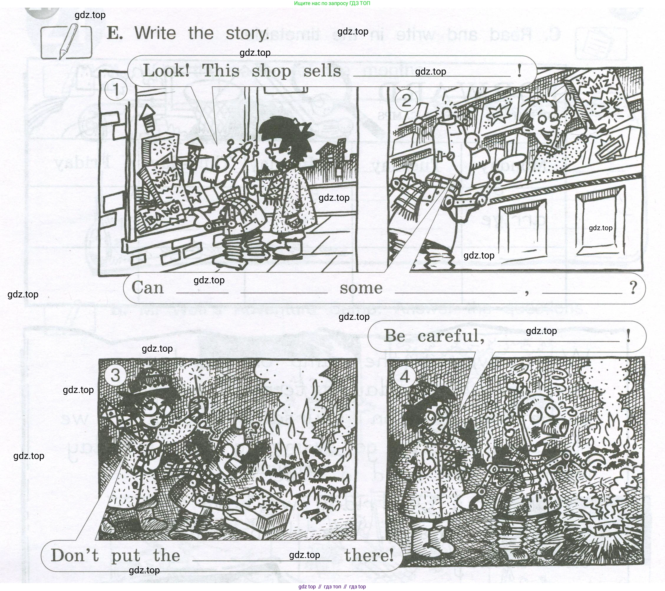 ГДЗ Английский язык (english), 3 класс рабочая тетрадь (activity book), авторы: Вербицкая Мария Валерьевна (Verbitskaya Maria), Эббс Брайен (Abbs Brian), Уорелл Энн (Worrall Anne), Уорд Энн (Ward Ann), издательство Просвещение, Москва, 2023, страница 80, номер E, Условие 2023