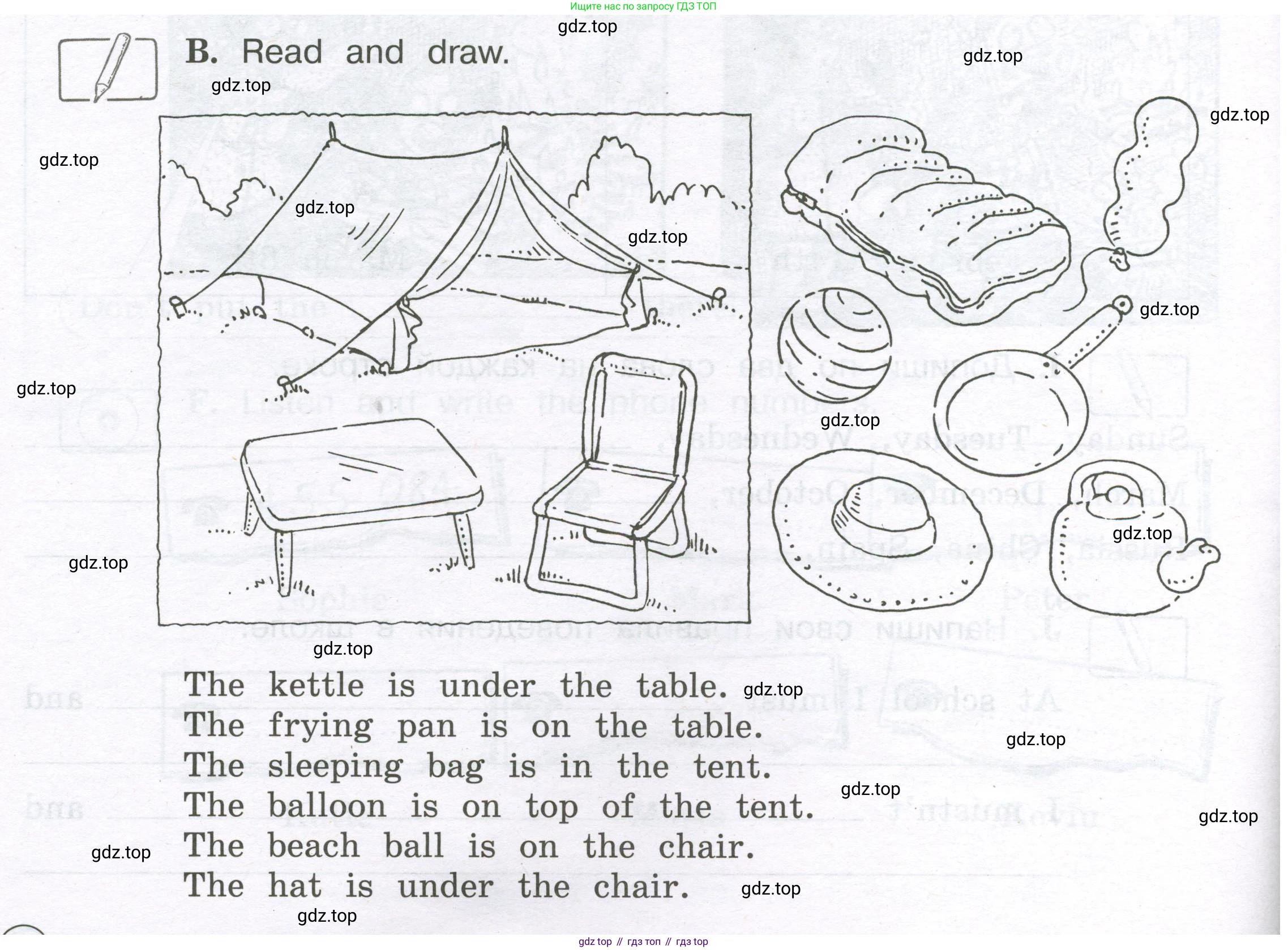 ГДЗ Английский язык (english), 3 класс рабочая тетрадь (activity book), авторы: Вербицкая Мария Валерьевна (Verbitskaya Maria), Эббс Брайен (Abbs Brian), Уорелл Энн (Worrall Anne), Уорд Энн (Ward Ann), издательство Просвещение, Москва, 2023, страница 82, номер B, Условие 2023