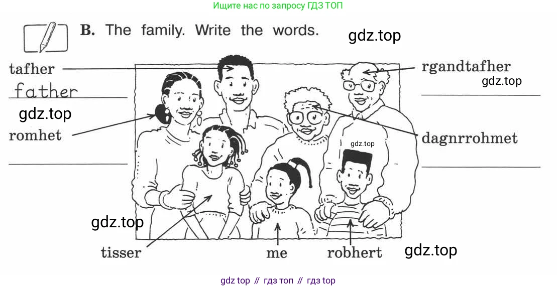 ГДЗ Английский язык (english), 3 класс рабочая тетрадь (activity book), авторы: Вербицкая Мария Валерьевна (Verbitskaya Maria), Эббс Брайен (Abbs Brian), Уорелл Энн (Worrall Anne), Уорд Энн (Ward Ann), издательство Просвещение, Москва, 2023, страница 6, номер B, Условие 2013-2022