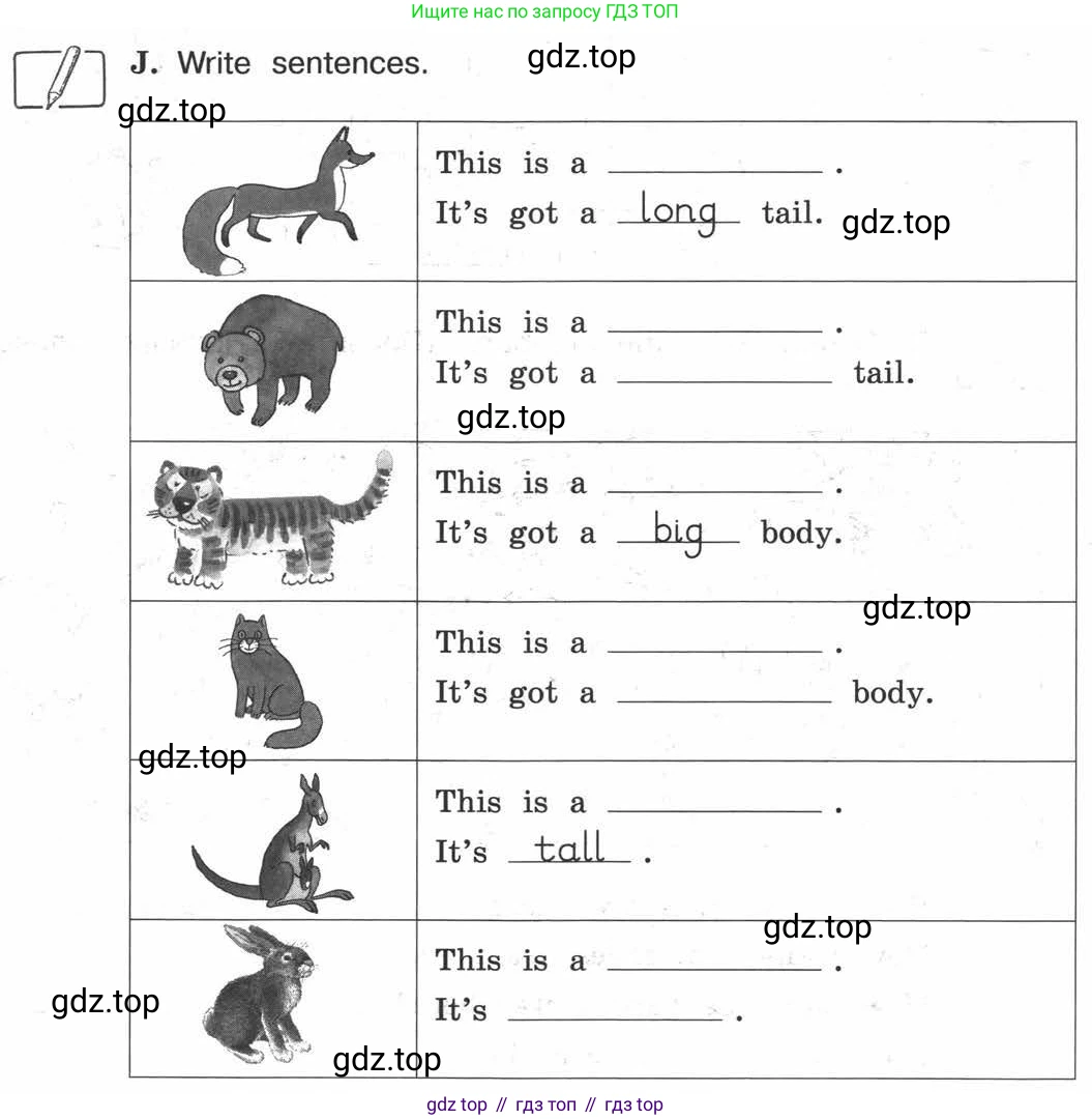 ГДЗ Английский язык (english), 3 класс рабочая тетрадь (activity book), авторы: Вербицкая Мария Валерьевна (Verbitskaya Maria), Эббс Брайен (Abbs Brian), Уорелл Энн (Worrall Anne), Уорд Энн (Ward Ann), издательство Просвещение, Москва, 2023, страница 25, номер J, Условие 2013-2022
