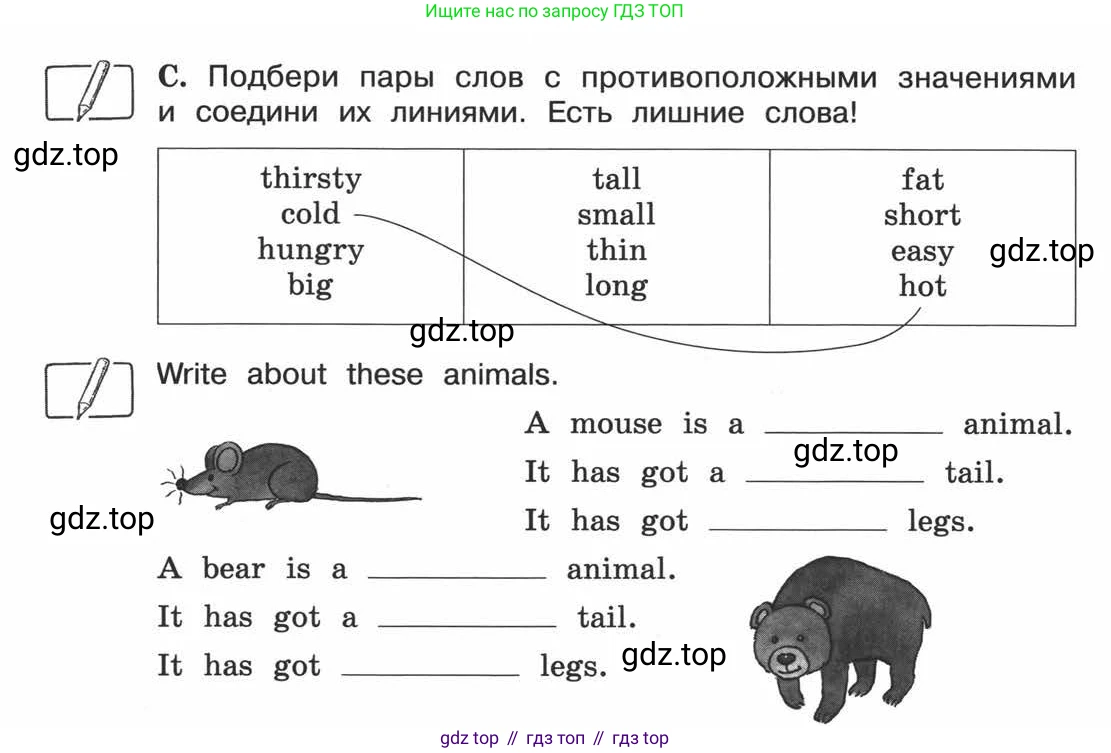 ГДЗ Английский язык (english), 3 класс рабочая тетрадь (activity book), авторы: Вербицкая Мария Валерьевна (Verbitskaya Maria), Эббс Брайен (Abbs Brian), Уорелл Энн (Worrall Anne), Уорд Энн (Ward Ann), издательство Просвещение, Москва, 2023, страница 56, номер C, Условие 2013-2022