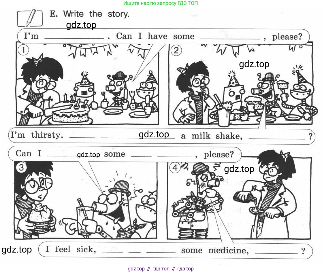 ГДЗ Английский язык (english), 3 класс рабочая тетрадь (activity book), авторы: Вербицкая Мария Валерьевна (Verbitskaya Maria), Эббс Брайен (Abbs Brian), Уорелл Энн (Worrall Anne), Уорд Энн (Ward Ann), издательство Просвещение, Москва, 2023, страница 72, номер E, Условие 2013-2022
