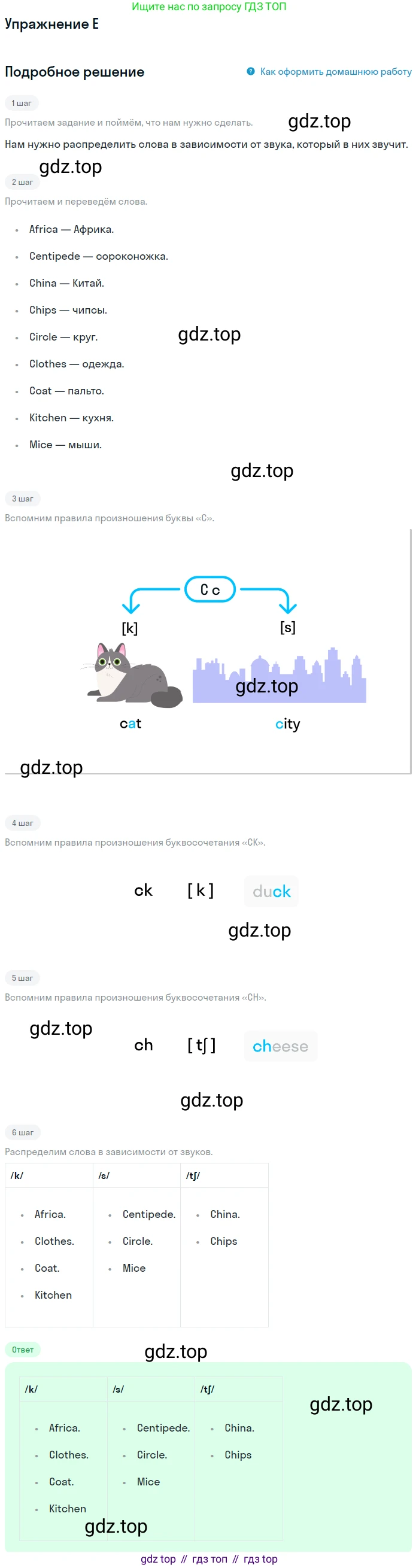 ГДЗ Английский язык (english), 3 класс рабочая тетрадь (activity book), авторы: Вербицкая Мария Валерьевна (Verbitskaya Maria), Эббс Брайен (Abbs Brian), Уорелл Энн (Worrall Anne), Уорд Энн (Ward Ann), издательство Просвещение, Москва, 2023, страница 8, номер E, Решение 2