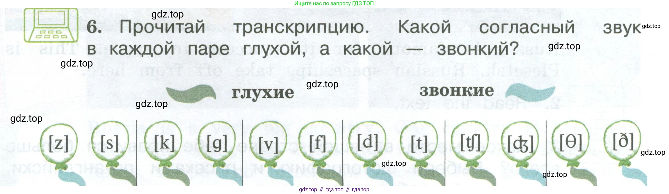 ГДЗ Английский язык (english), 3 класс Учебник (Student's book), авторы: Вербицкая Мария Валерьевна (Verbitskaya Maria), Эббс Брайен (Abbs Brian), Уорелл Энн (Worrall Anne), Уорд Энн (Ward Ann), издательство Просвещение, Москва, 2023, белого цвета, Часть ( Part) 1, страница 36, номер 6, Условие