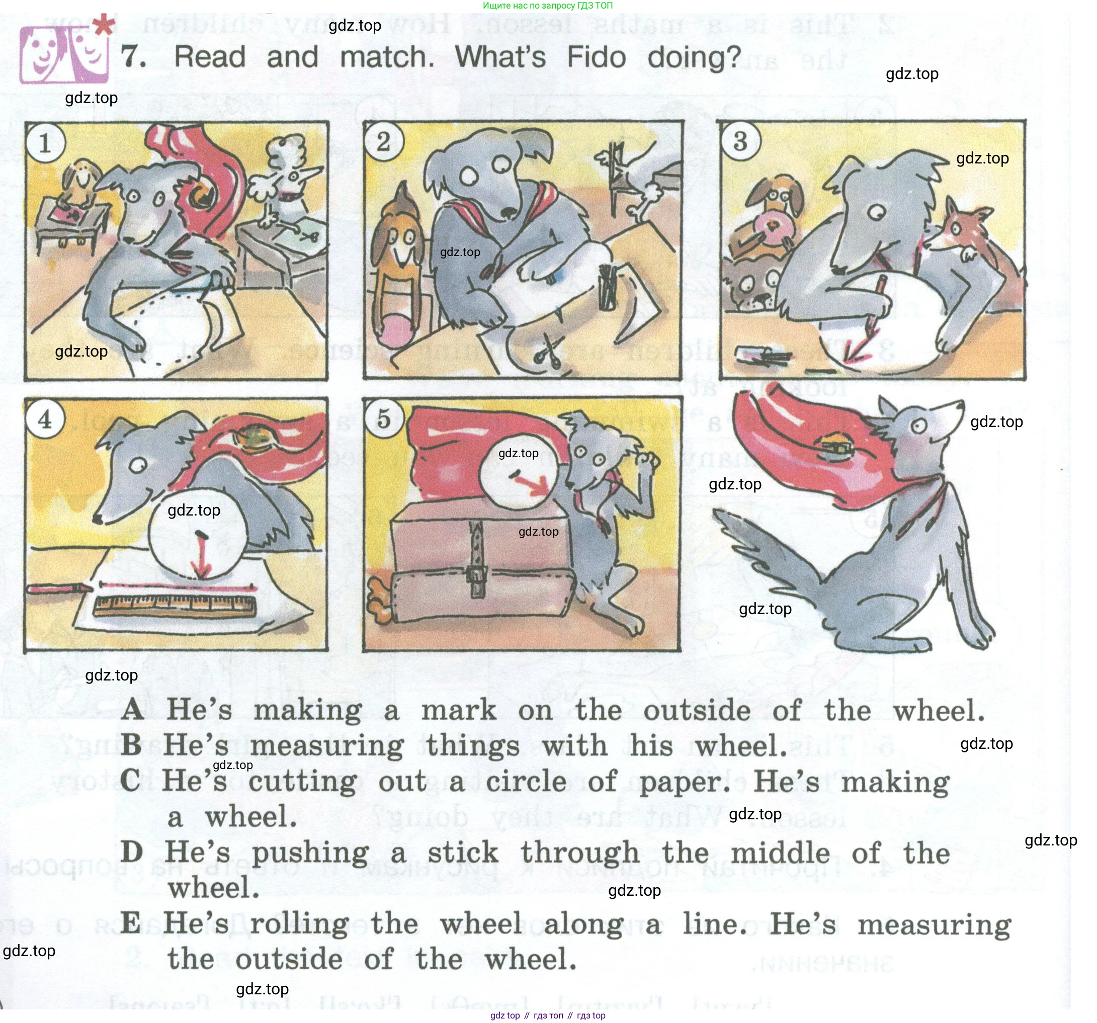 ГДЗ Английский язык (english), 3 класс Учебник (Student's book), авторы: Вербицкая Мария Валерьевна (Verbitskaya Maria), Эббс Брайен (Abbs Brian), Уорелл Энн (Worrall Anne), Уорд Энн (Ward Ann), издательство Просвещение, Москва, 2023, белого цвета, Часть ( Part) 2, страница 36, номер 7, Условие