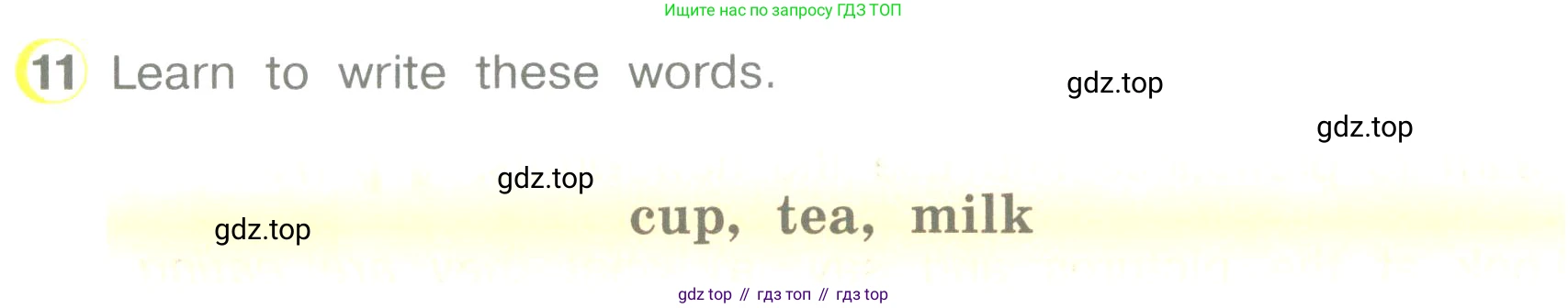 ГДЗ Английский язык (english), 3 класс Учебник (Student's book), авторы: Верещагина Ирина Николаевна (Vereshchagina Irina), Притыкина Тамара Александровна (Pritykina Tamara), издательство Просвещение, Москва, 2023, оранжевого цвета, Часть ( Part) 1, страница 53, номер 11, Условие