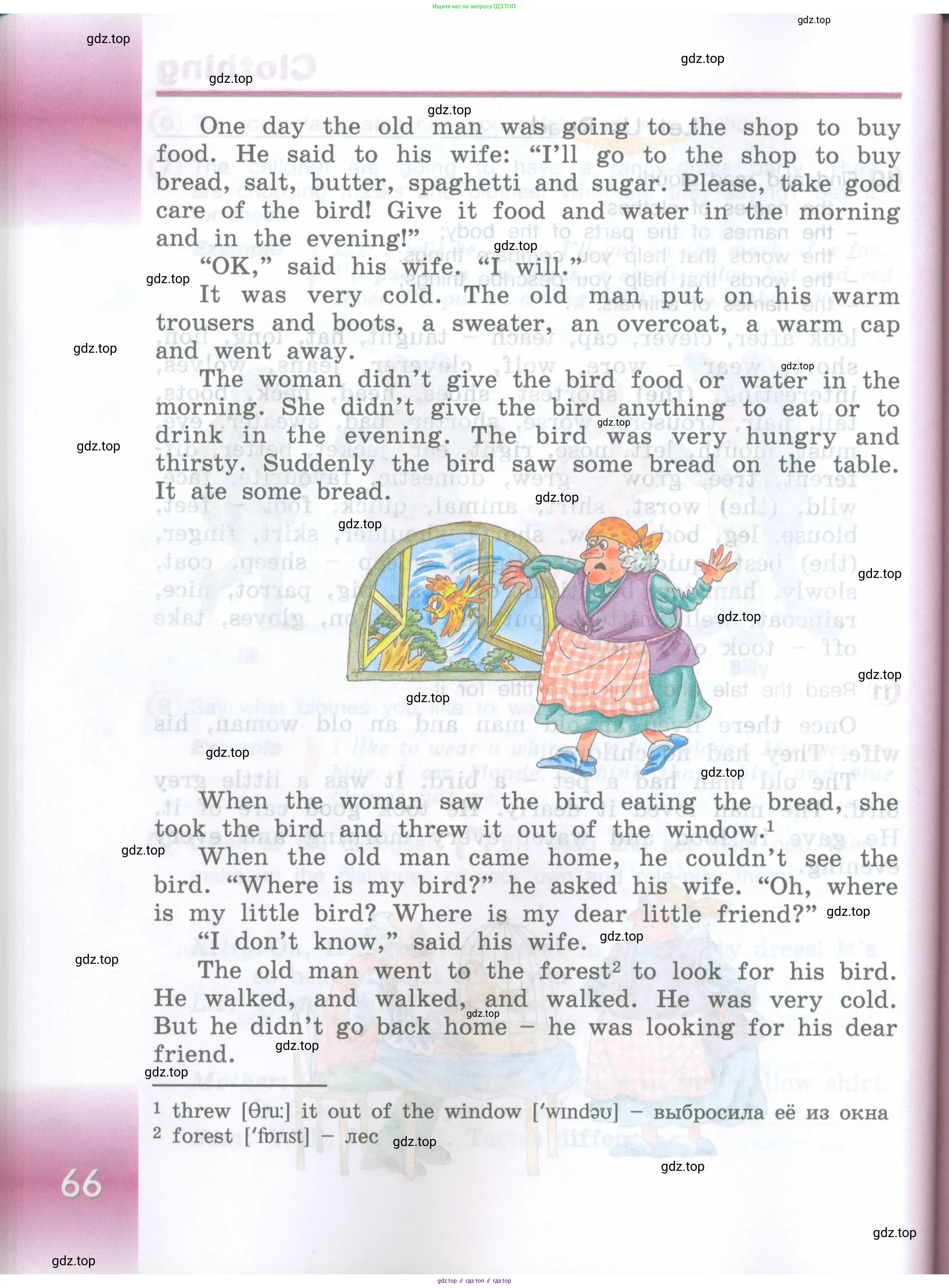 Английский язык (english), 3 класс Учебник (Student's book), авторы: Верещагина Ирина Николаевна (Vereshchagina Irina), Притыкина Тамара Александровна (Pritykina Tamara), издательство Просвещение, Москва, 2023, оранжевого цвета, Часть ( Part) 1, страница 66