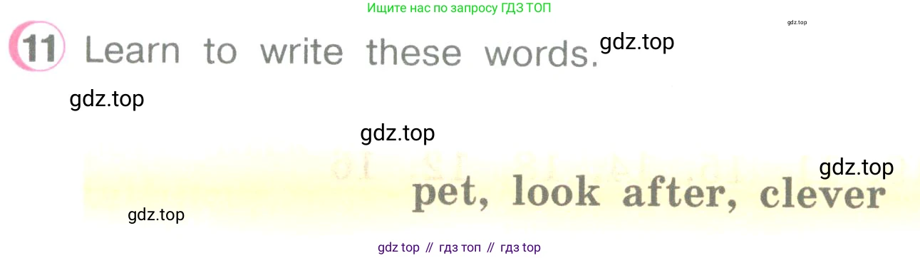 ГДЗ Английский язык (english), 3 класс Учебник (Student's book), авторы: Верещагина Ирина Николаевна (Vereshchagina Irina), Притыкина Тамара Александровна (Pritykina Tamara), издательство Просвещение, Москва, 2023, оранжевого цвета, Часть ( Part) 1, страница 109, номер 11, Условие
