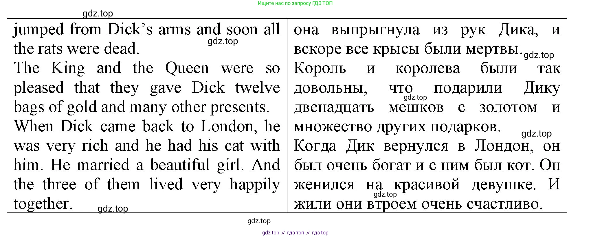 ГДЗ Английский язык (english), 3 класс книга для чтения (reader), авторы: Верещагина Ирина Николаевна (Vereshchagina Irina), Притыкина Тамара Александровна (Pritykina Tamara), издательство Просвещение, Москва, 2016, белого цвета, страница 80, Решение (продолжение 3)