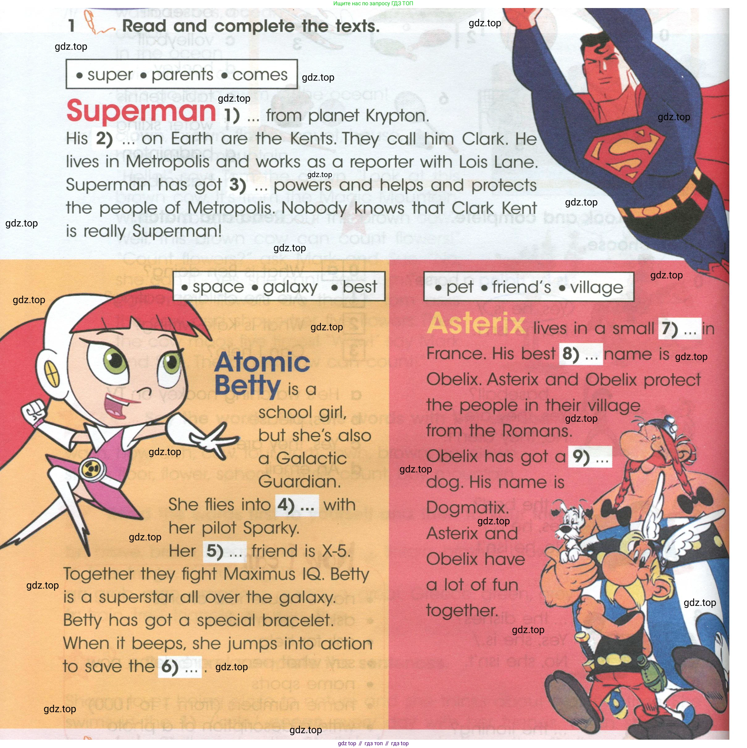 ГДЗ Английский язык (english), 4 класс Учебник (Student's book), авторы: Баранова Ксения Михайловна (Baranova Ksenia), Дули Дженни (Dooley Jenny), Копылова Виктория Викторовна (Kopylova Victoria), Мильруд Радислав Петрович (Millrood Radislav), Эванс Вирджиния (Evans Virginia), издательство Просвещение, Москва, 2023, розового цвета, Часть ( Part) 1, страница 34, номер 1, Условие
