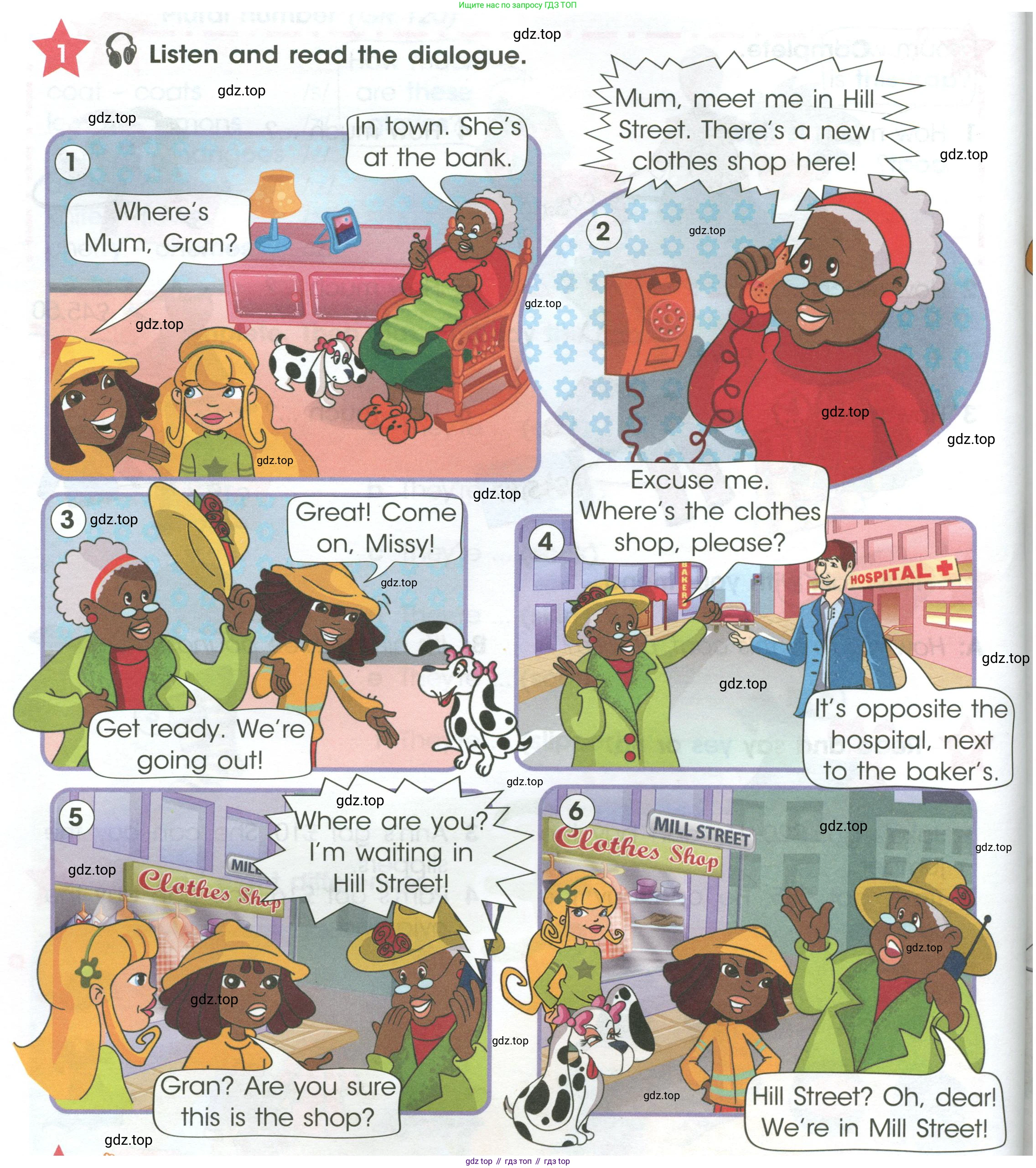 ГДЗ Английский язык (english), 4 класс Учебник (Student's book), авторы: Баранова Ксения Михайловна (Baranova Ksenia), Дули Дженни (Dooley Jenny), Копылова Виктория Викторовна (Kopylova Victoria), Мильруд Радислав Петрович (Millrood Radislav), Эванс Вирджиния (Evans Virginia), издательство Просвещение, Москва, 2023, розового цвета, Часть ( Part) 1, страница 46, номер 1, Условие