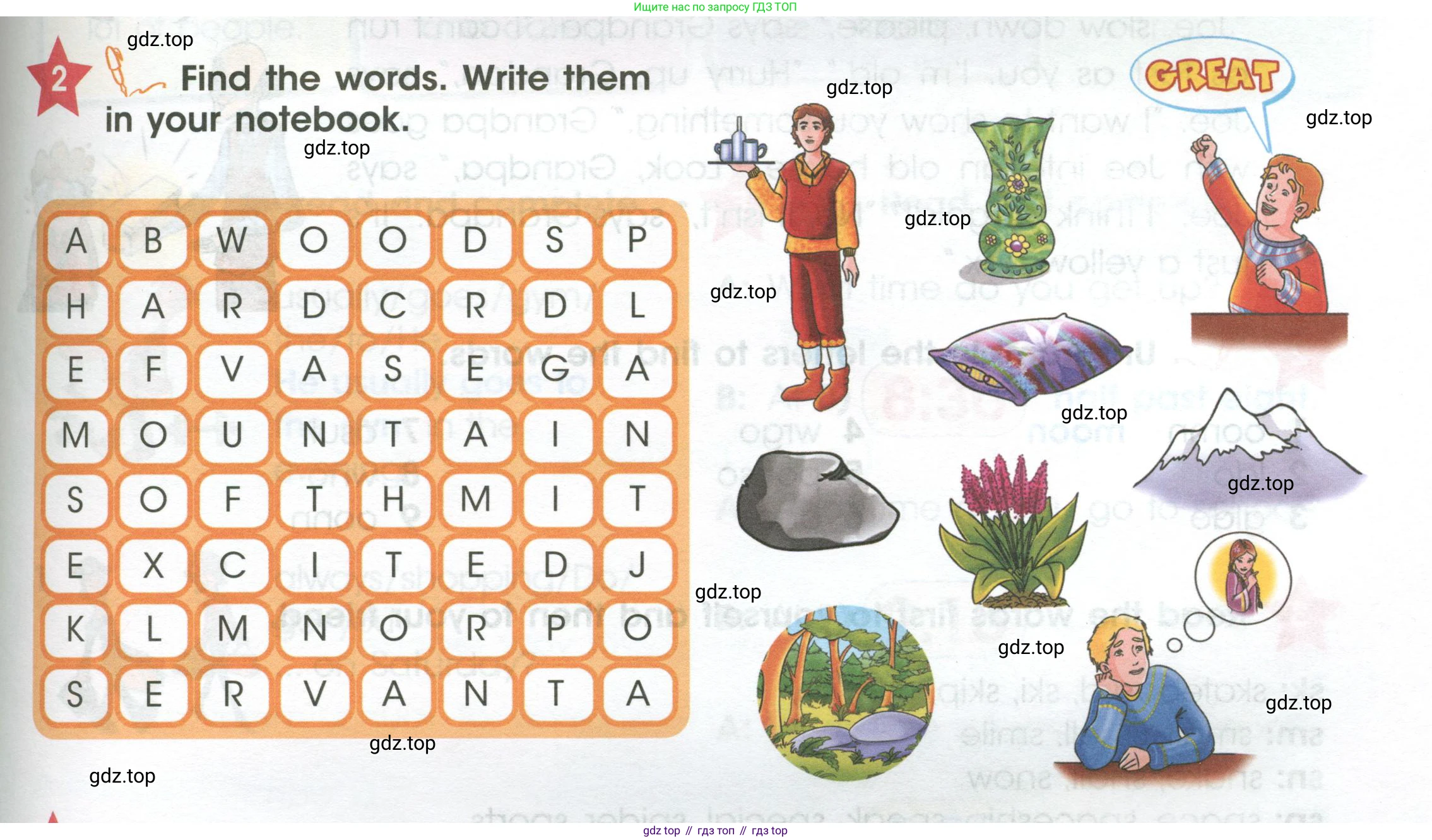ГДЗ Английский язык (english), 4 класс Учебник (Student's book), авторы: Баранова Ксения Михайловна (Baranova Ksenia), Дули Дженни (Dooley Jenny), Копылова Виктория Викторовна (Kopylova Victoria), Мильруд Радислав Петрович (Millrood Radislav), Эванс Вирджиния (Evans Virginia), издательство Просвещение, Москва, 2023, розового цвета, Часть ( Part) 1, страница 69, номер 2, Условие