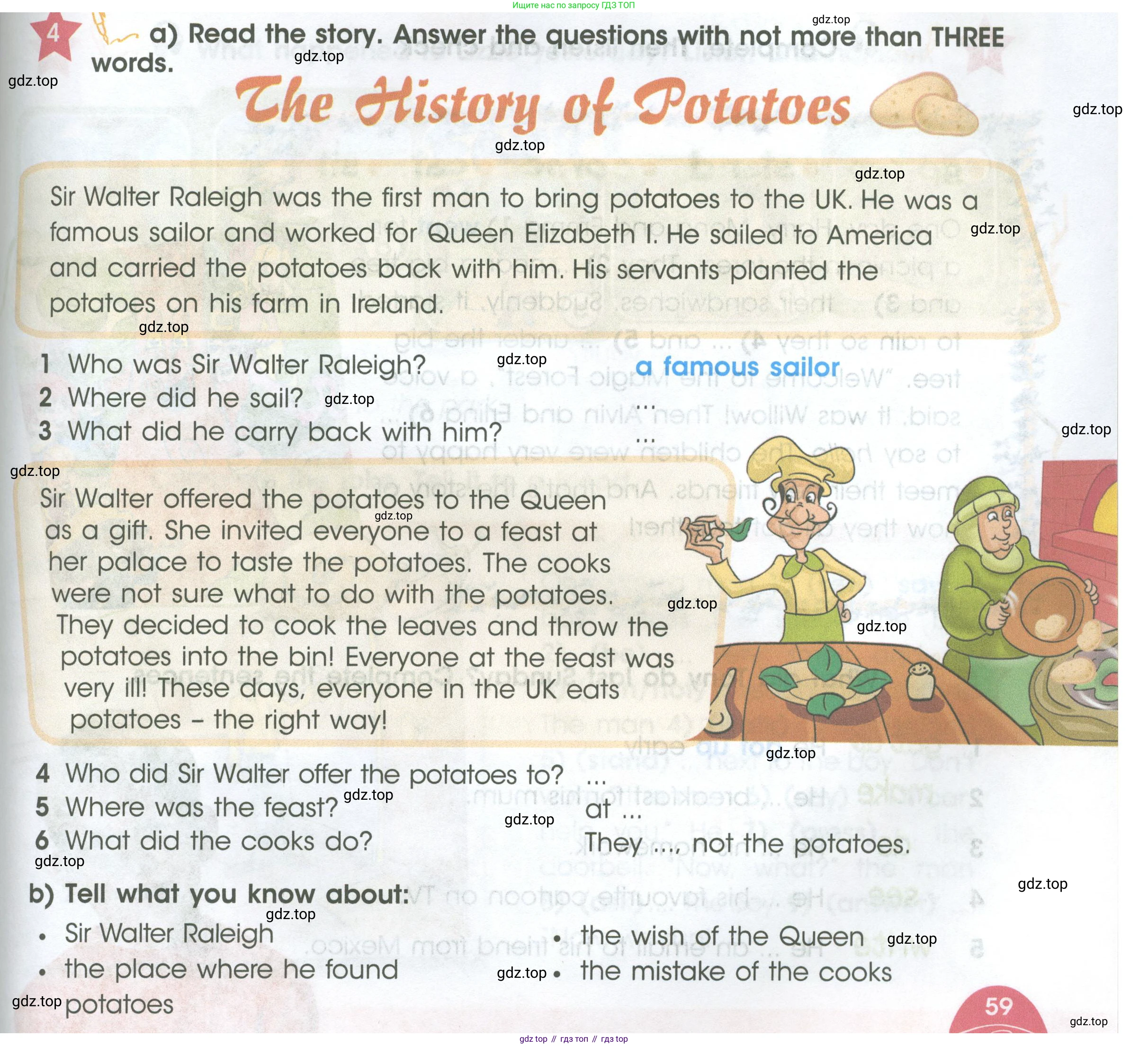 ГДЗ Английский язык (english), 4 класс Учебник (Student's book), авторы: Баранова Ксения Михайловна (Baranova Ksenia), Дули Дженни (Dooley Jenny), Копылова Виктория Викторовна (Kopylova Victoria), Мильруд Радислав Петрович (Millrood Radislav), Эванс Вирджиния (Evans Virginia), издательство Просвещение, Москва, 2023, розового цвета, Часть ( Part) 2, страница 59, номер 4, Условие
