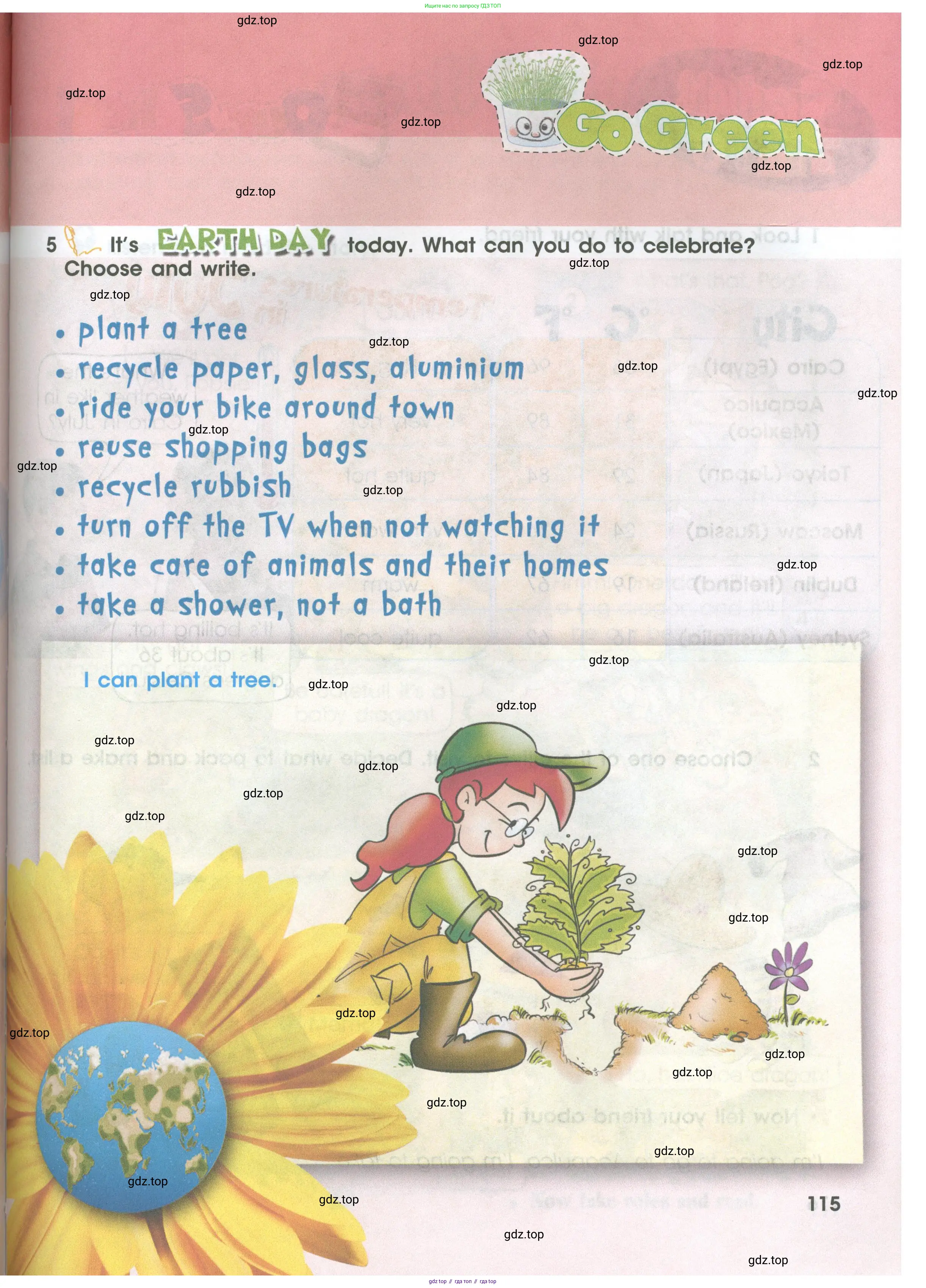 Английский язык (english), 4 класс Учебник (Student's book), авторы: Баранова Ксения Михайловна (Baranova Ksenia), Дули Дженни (Dooley Jenny), Копылова Виктория Викторовна (Kopylova Victoria), Мильруд Радислав Петрович (Millrood Radislav), Эванс Вирджиния (Evans Virginia), издательство Просвещение, Москва, 2023, розового цвета, Часть ( Part) 1, страница 115
