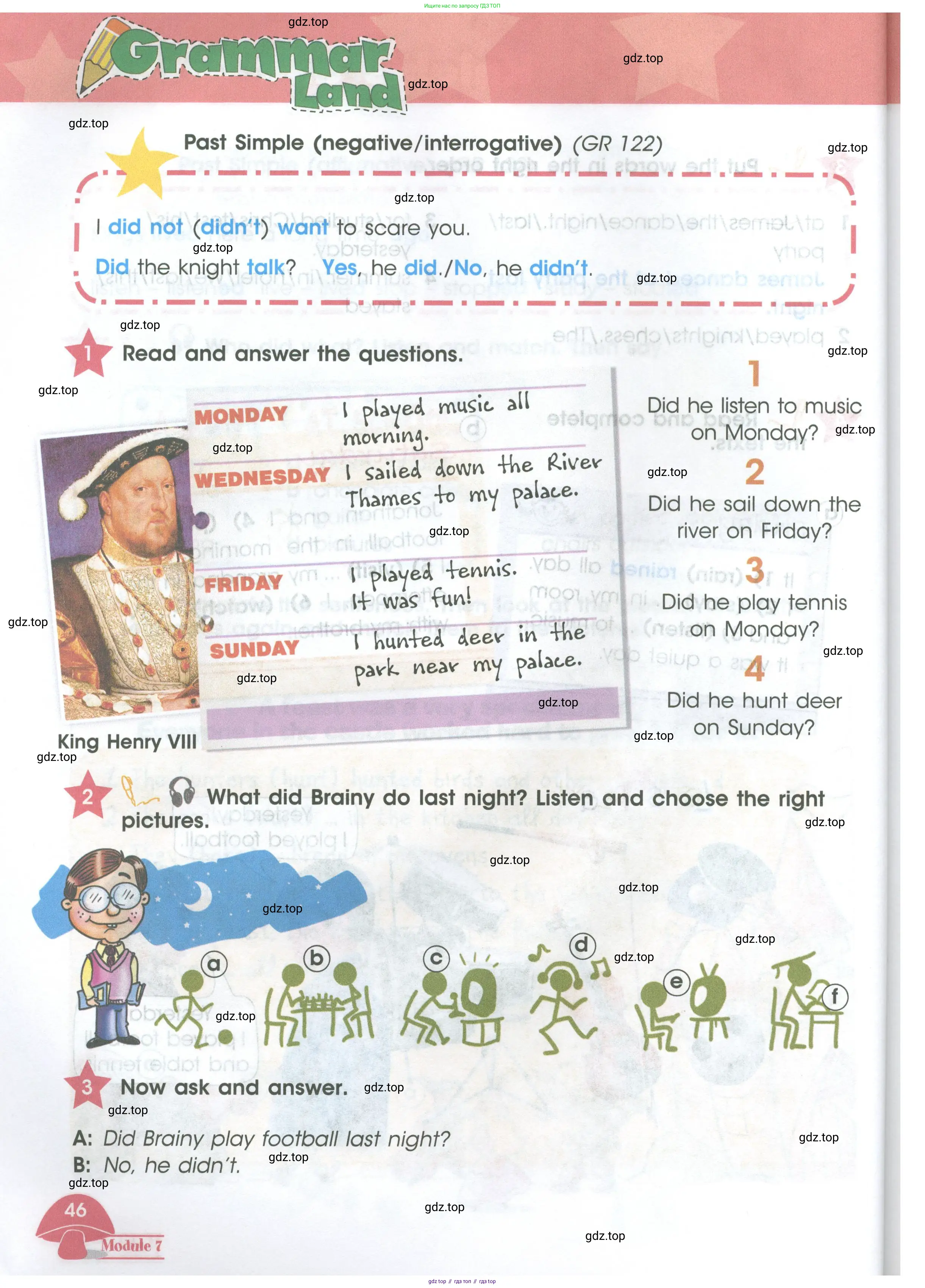 Английский язык (english), 4 класс Учебник (Student's book), авторы: Баранова Ксения Михайловна (Baranova Ksenia), Дули Дженни (Dooley Jenny), Копылова Виктория Викторовна (Kopylova Victoria), Мильруд Радислав Петрович (Millrood Radislav), Эванс Вирджиния (Evans Virginia), издательство Просвещение, Москва, 2023, розового цвета, Часть ( Part) 1, страница 46