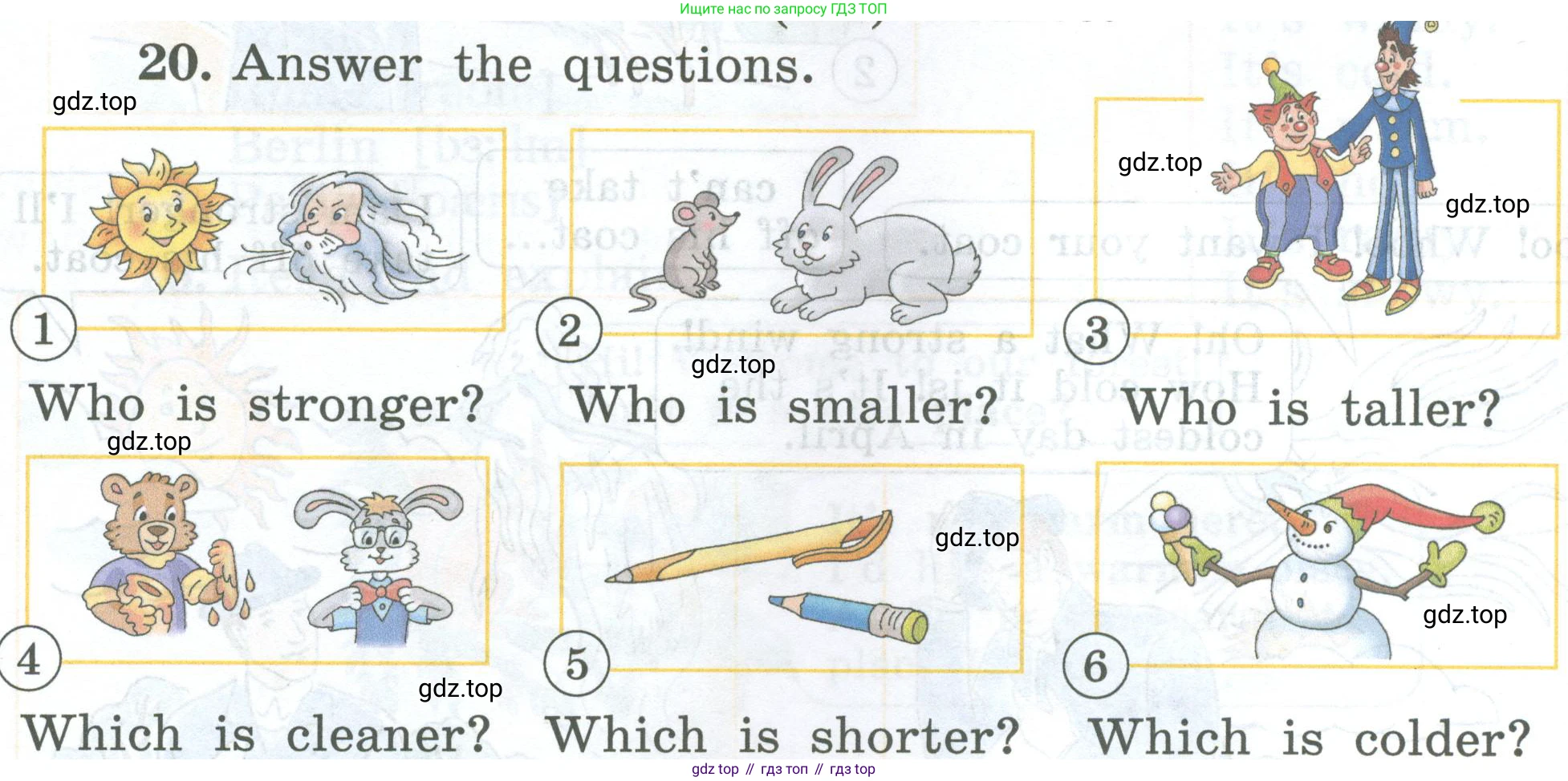 ГДЗ Английский язык (english), 4 класс Учебник (Student's book), авторы: Биболетова Мерем Забатовна, Денисенко Ольга Анатольевна, Трубанева Наталия Николаевна, издательство Просвещение, Москва, 2024, оранжевого цвета, страница 46, номер 20, Условие