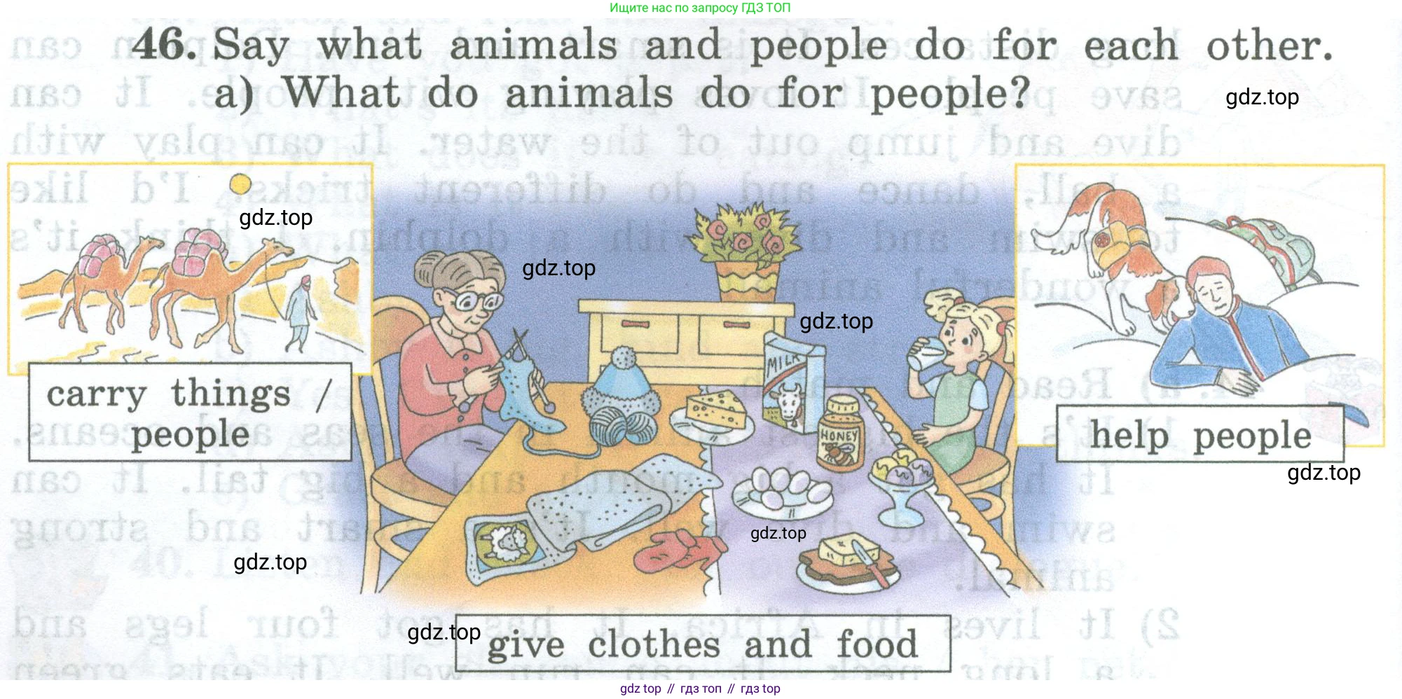 ГДЗ Английский язык (english), 4 класс Учебник (Student's book), авторы: Биболетова Мерем Забатовна, Денисенко Ольга Анатольевна, Трубанева Наталия Николаевна, издательство Просвещение, Москва, 2024, оранжевого цвета, страница 54, номер 46, Условие
