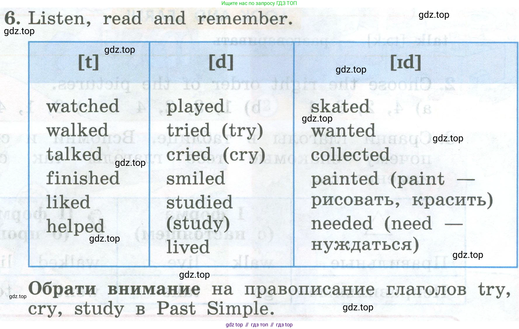 ГДЗ Английский язык (english), 4 класс Учебник (Student's book), авторы: Биболетова Мерем Забатовна, Денисенко Ольга Анатольевна, Трубанева Наталия Николаевна, издательство Просвещение, Москва, 2024, оранжевого цвета, страница 60, номер 6, Условие