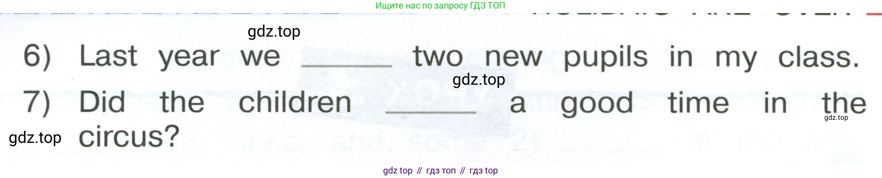 ГДЗ Английский язык (english), 4 класс рабочая тетрадь, авторы: Афанасьева Ольга Васильевна (Afanasyeva Olga), Баранова Ксения Михайловна (Baranova Ksenia), Михеева Ирина Владимировна (Mikheeva Irina), издательство Просвещение, Москва, 2024, красного цвета, Часть 1, страница 6, номер 3, Условие (продолжение 2)