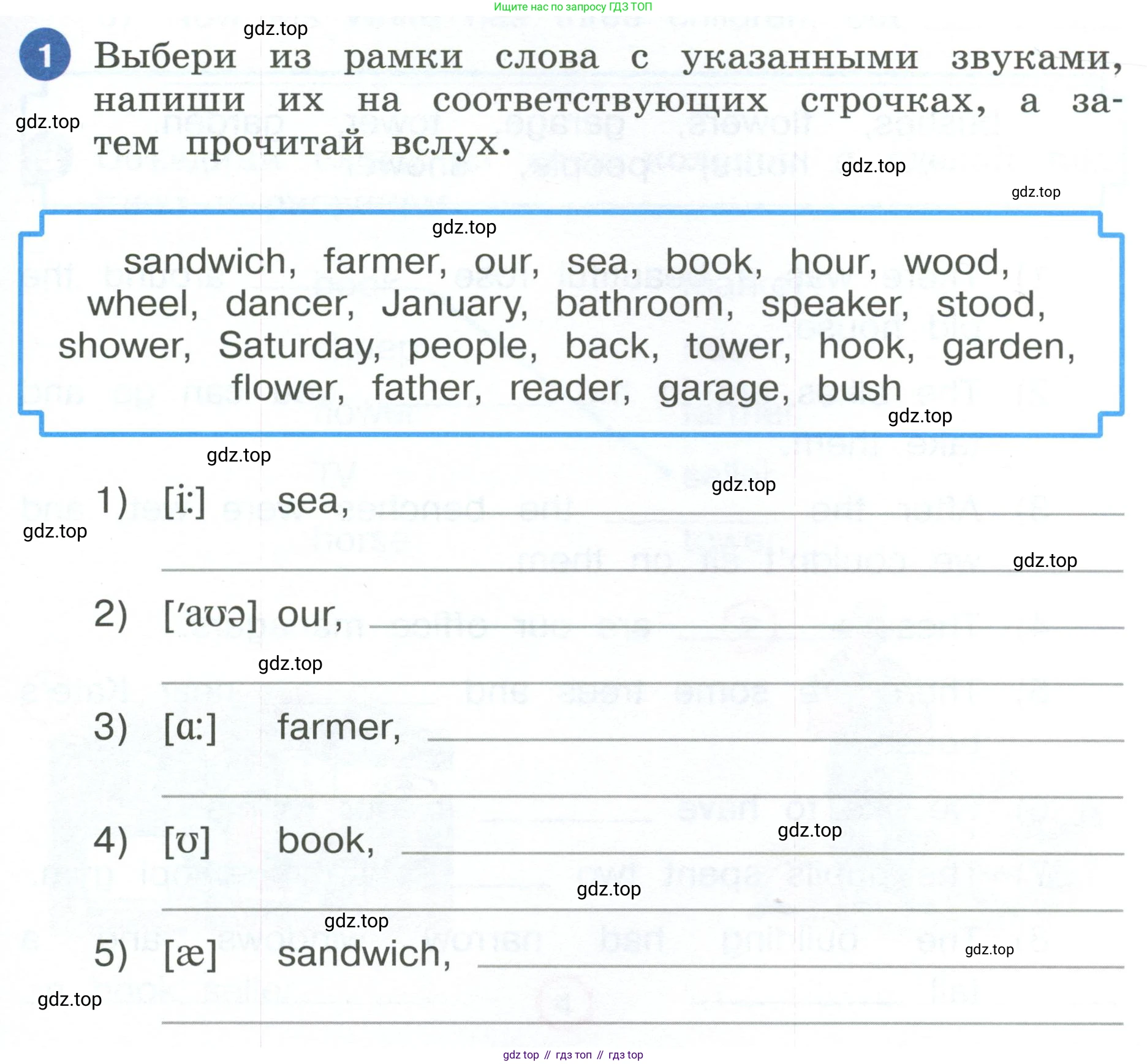 ГДЗ Английский язык (english), 4 класс рабочая тетрадь, авторы: Афанасьева Ольга Васильевна (Afanasyeva Olga), Баранова Ксения Михайловна (Baranova Ksenia), Михеева Ирина Владимировна (Mikheeva Irina), издательство Просвещение, Москва, 2024, красного цвета, Часть 1, страница 27, номер 1, Условие