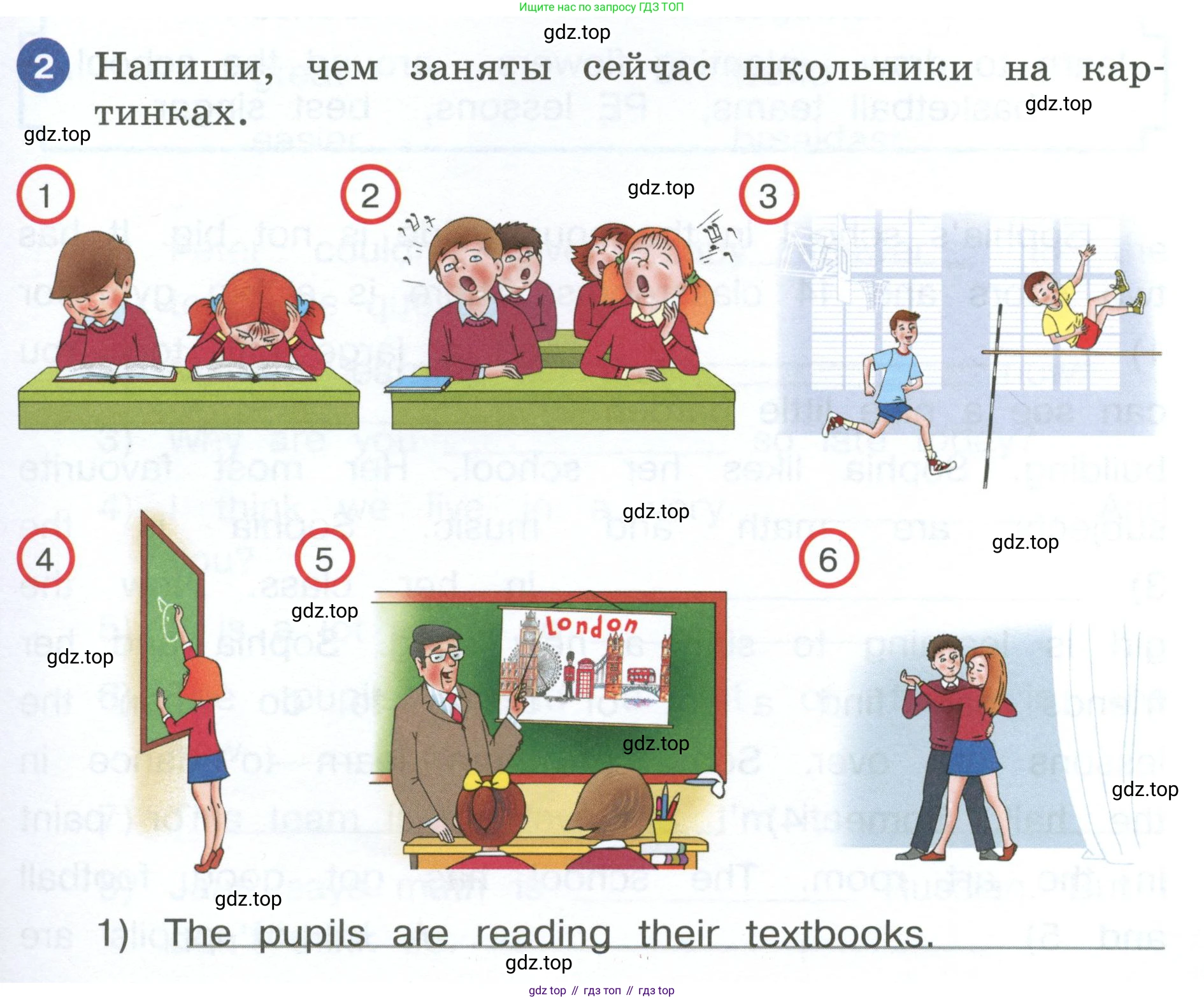ГДЗ Английский язык (english), 4 класс рабочая тетрадь, авторы: Афанасьева Ольга Васильевна (Afanasyeva Olga), Баранова Ксения Михайловна (Baranova Ksenia), Михеева Ирина Владимировна (Mikheeva Irina), издательство Просвещение, Москва, 2024, красного цвета, Часть 1, страница 69, номер 2, Условие
