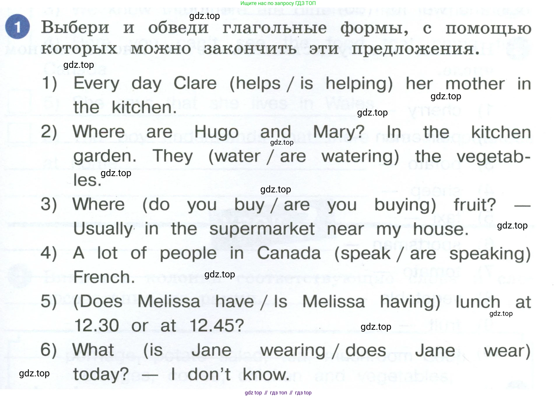 ГДЗ Английский язык (english), 4 класс рабочая тетрадь, авторы: Афанасьева Ольга Васильевна (Afanasyeva Olga), Баранова Ксения Михайловна (Baranova Ksenia), Михеева Ирина Владимировна (Mikheeva Irina), издательство Просвещение, Москва, 2024, красного цвета, Часть 1, страница 73, номер 1, Условие