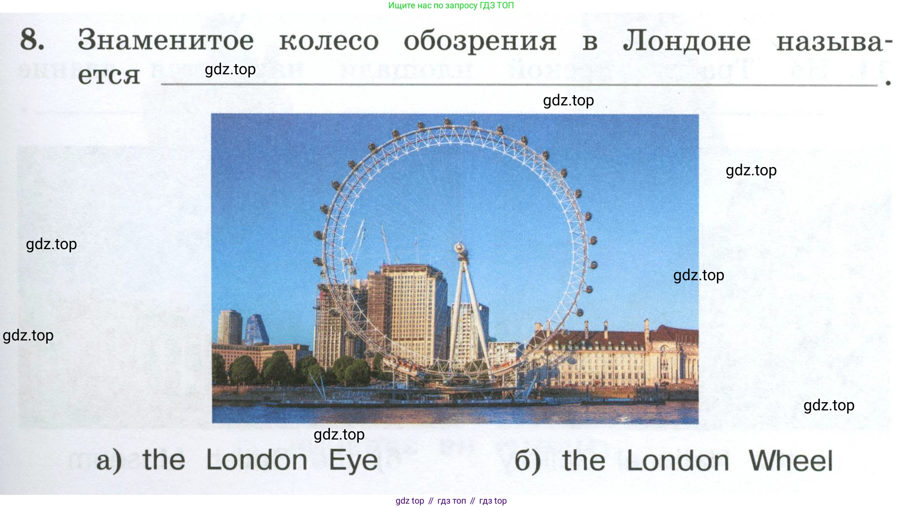 ГДЗ Английский язык (english), 4 класс рабочая тетрадь, авторы: Афанасьева Ольга Васильевна (Afanasyeva Olga), Баранова Ксения Михайловна (Baranova Ksenia), Михеева Ирина Владимировна (Mikheeva Irina), издательство Просвещение, Москва, 2024, красного цвета, Часть 1, страница 91, номер 8, Условие