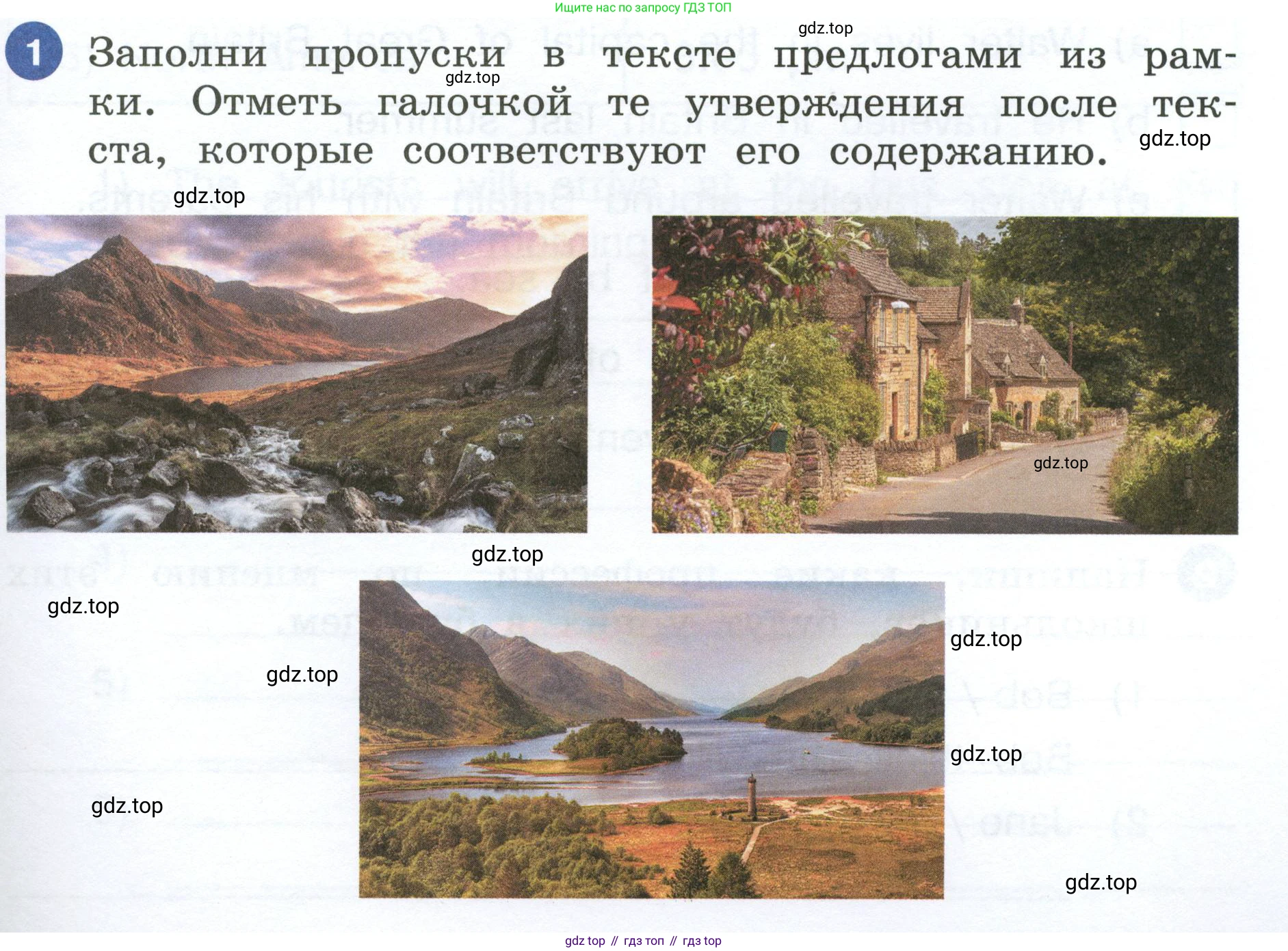 ГДЗ Английский язык (english), 4 класс рабочая тетрадь, авторы: Афанасьева Ольга Васильевна (Afanasyeva Olga), Баранова Ксения Михайловна (Baranova Ksenia), Михеева Ирина Владимировна (Mikheeva Irina), издательство Просвещение, Москва, 2024, красного цвета, Часть 2, страница 61, номер 1, Условие