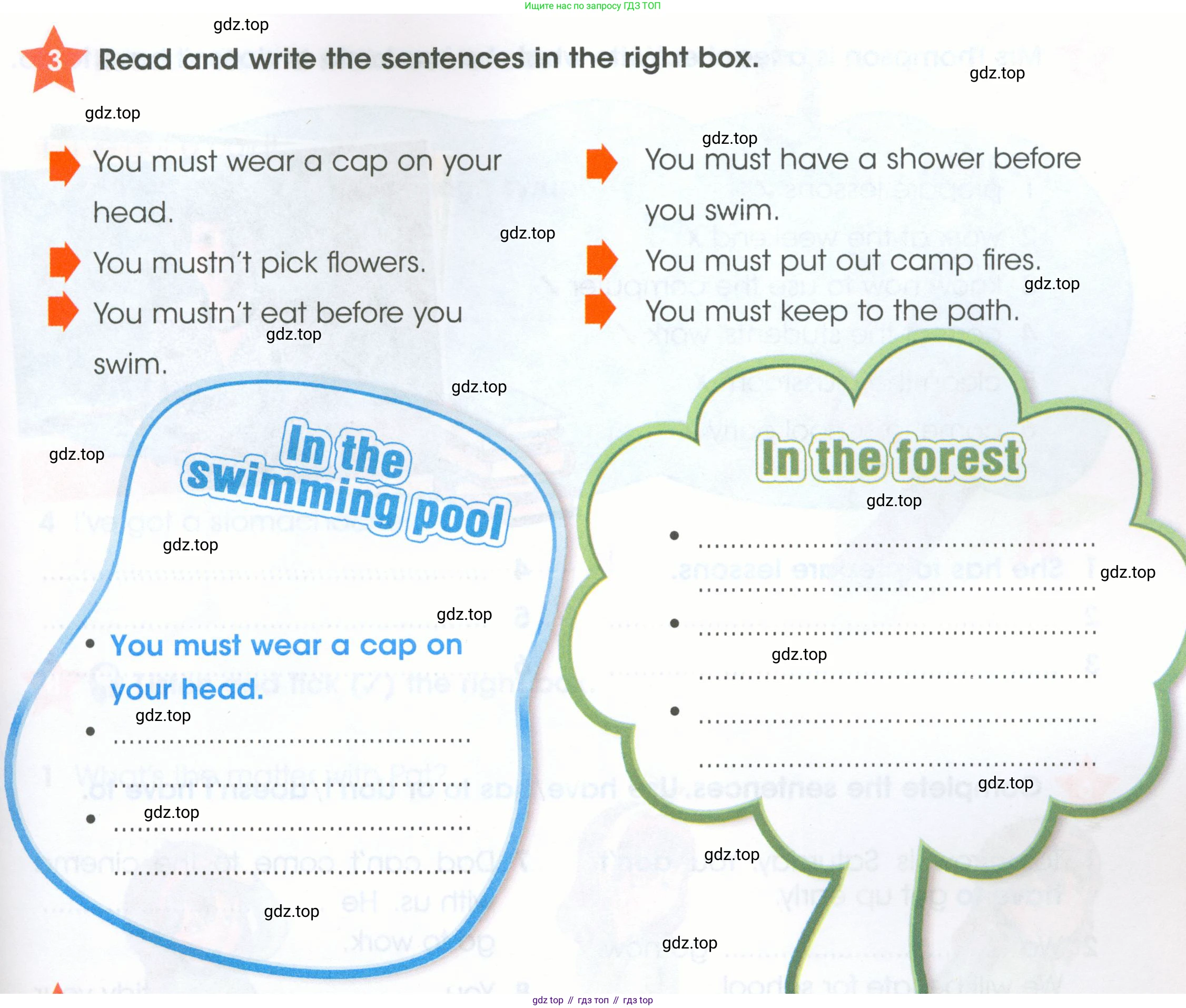 ГДЗ Английский язык (english), 4 класс Рабочая тетрадь (workbook), авторы: Баранова Ксения Михайловна (Baranova Ksenia), Бадулина Ольга Ивановна, Копылова Виктория Викторовна (Kopylova Victoria), Мильруд Радислав Петрович (Millrood Radislav), Эванс Вирджиния (Evans Virginia), издательство Просвещение, Москва, 2023, оранжевого цвета, Часть ( Part) 2, страница 5, номер 3, Условие