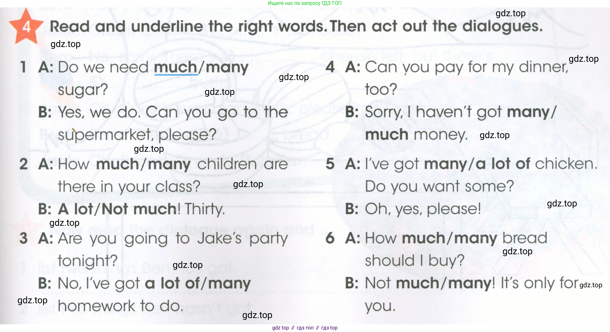 ГДЗ Английский язык (english), 4 класс Рабочая тетрадь (workbook), авторы: Баранова Ксения Михайловна (Baranova Ksenia), Бадулина Ольга Ивановна, Копылова Виктория Викторовна (Kopylova Victoria), Мильруд Радислав Петрович (Millrood Radislav), Эванс Вирджиния (Evans Virginia), издательство Просвещение, Москва, 2023, оранжевого цвета, Часть ( Part) 2, страница 13, номер 4, Условие