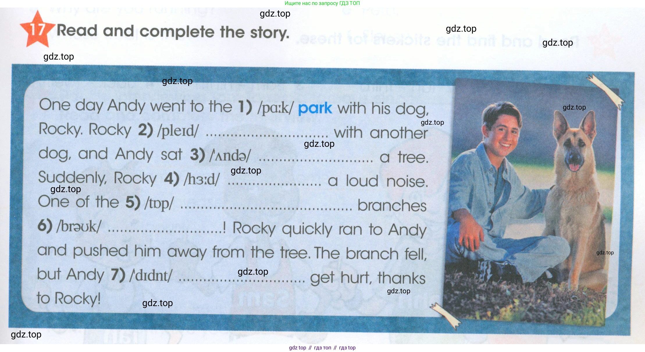 ГДЗ Английский язык (english), 4 класс Рабочая тетрадь (workbook), авторы: Баранова Ксения Михайловна (Baranova Ksenia), Бадулина Ольга Ивановна, Копылова Виктория Викторовна (Kopylova Victoria), Мильруд Радислав Петрович (Millrood Radislav), Эванс Вирджиния (Evans Virginia), издательство Просвещение, Москва, 2023, оранжевого цвета, Часть ( Part) 2, страница 35, номер 17, Условие
