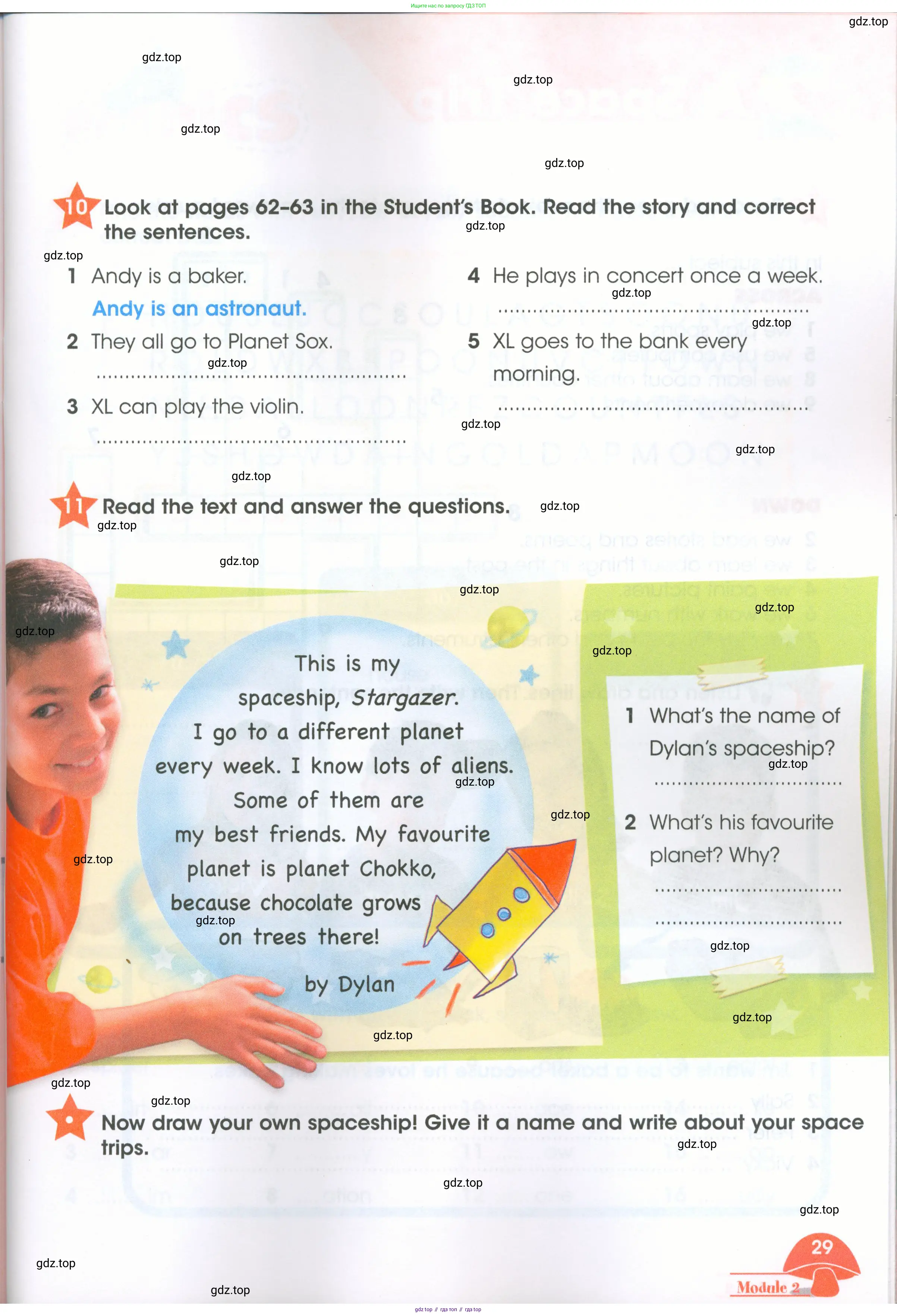 Английский язык (english), 4 класс Рабочая тетрадь (workbook), авторы: Баранова Ксения Михайловна (Baranova Ksenia), Бадулина Ольга Ивановна, Копылова Виктория Викторовна (Kopylova Victoria), Мильруд Радислав Петрович (Millrood Radislav), Эванс Вирджиния (Evans Virginia), издательство Просвещение, Москва, 2023, оранжевого цвета, Часть ( Part) 1, страница 29