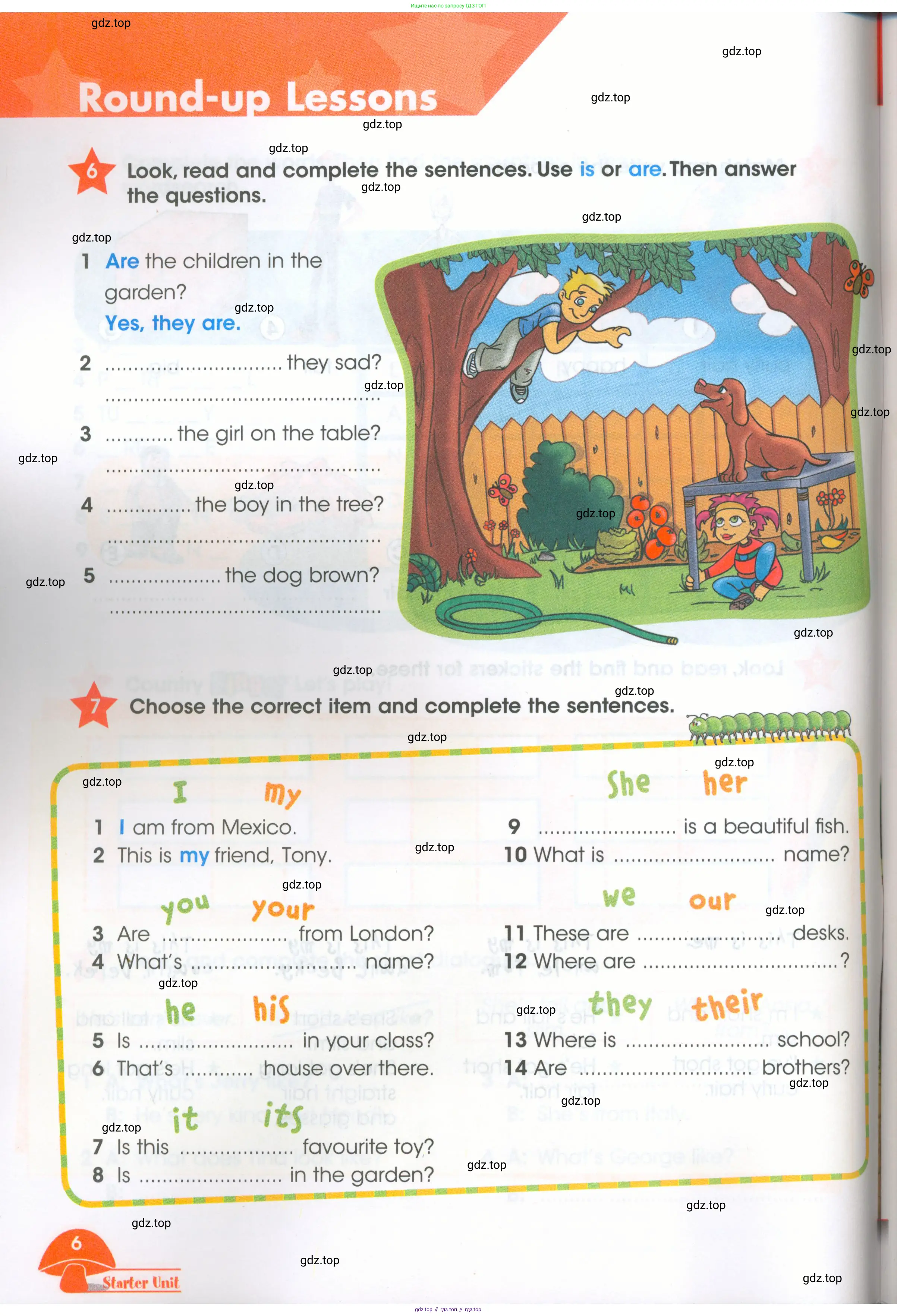 Английский язык (english), 4 класс Рабочая тетрадь (workbook), авторы: Баранова Ксения Михайловна (Baranova Ksenia), Бадулина Ольга Ивановна, Копылова Виктория Викторовна (Kopylova Victoria), Мильруд Радислав Петрович (Millrood Radislav), Эванс Вирджиния (Evans Virginia), издательство Просвещение, Москва, 2023, оранжевого цвета, Часть ( Part) 1, страница 6