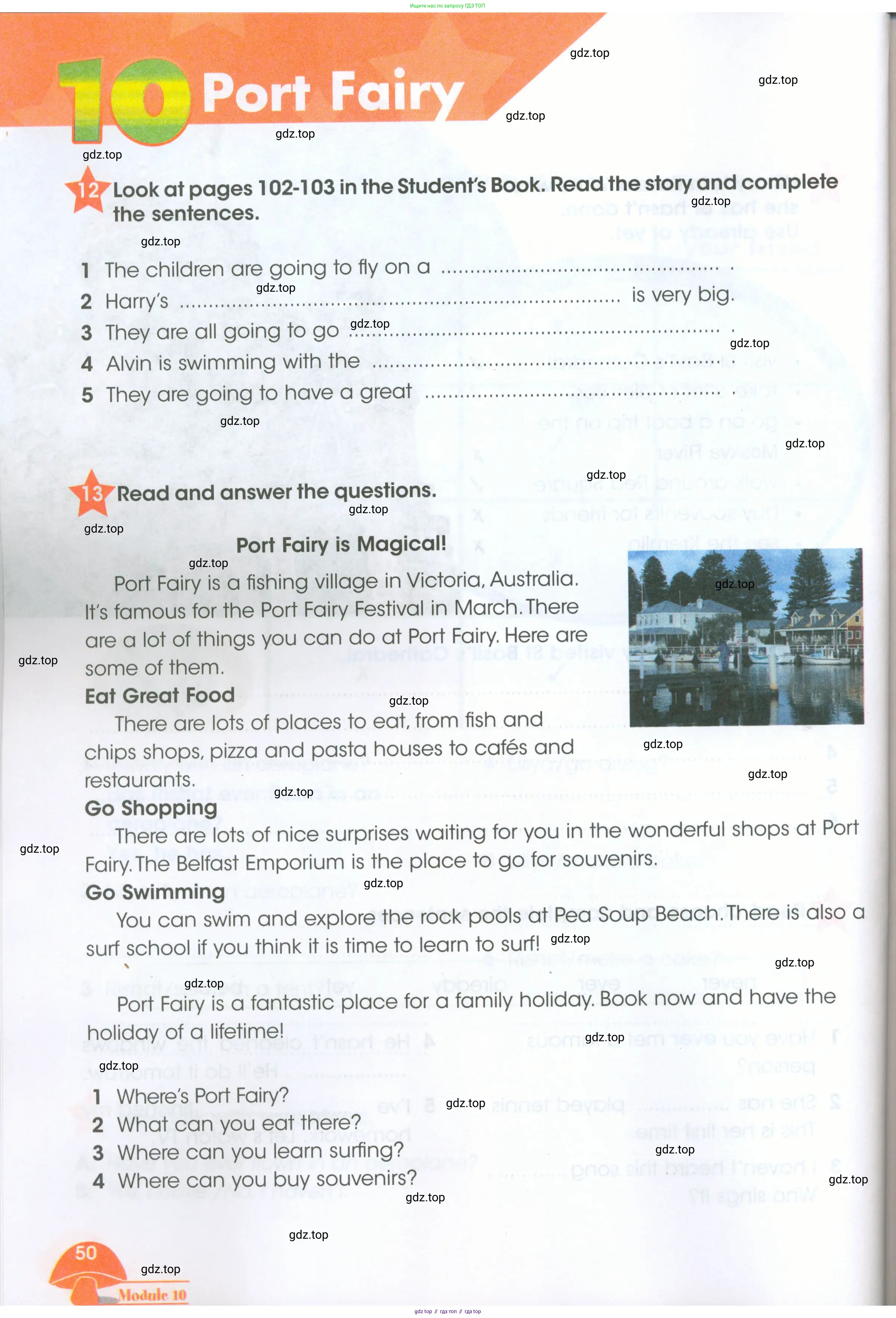 Английский язык (english), 4 класс Рабочая тетрадь (workbook), авторы: Баранова Ксения Михайловна (Baranova Ksenia), Бадулина Ольга Ивановна, Копылова Виктория Викторовна (Kopylova Victoria), Мильруд Радислав Петрович (Millrood Radislav), Эванс Вирджиния (Evans Virginia), издательство Просвещение, Москва, 2023, оранжевого цвета, Часть ( Part) 1, страница 50