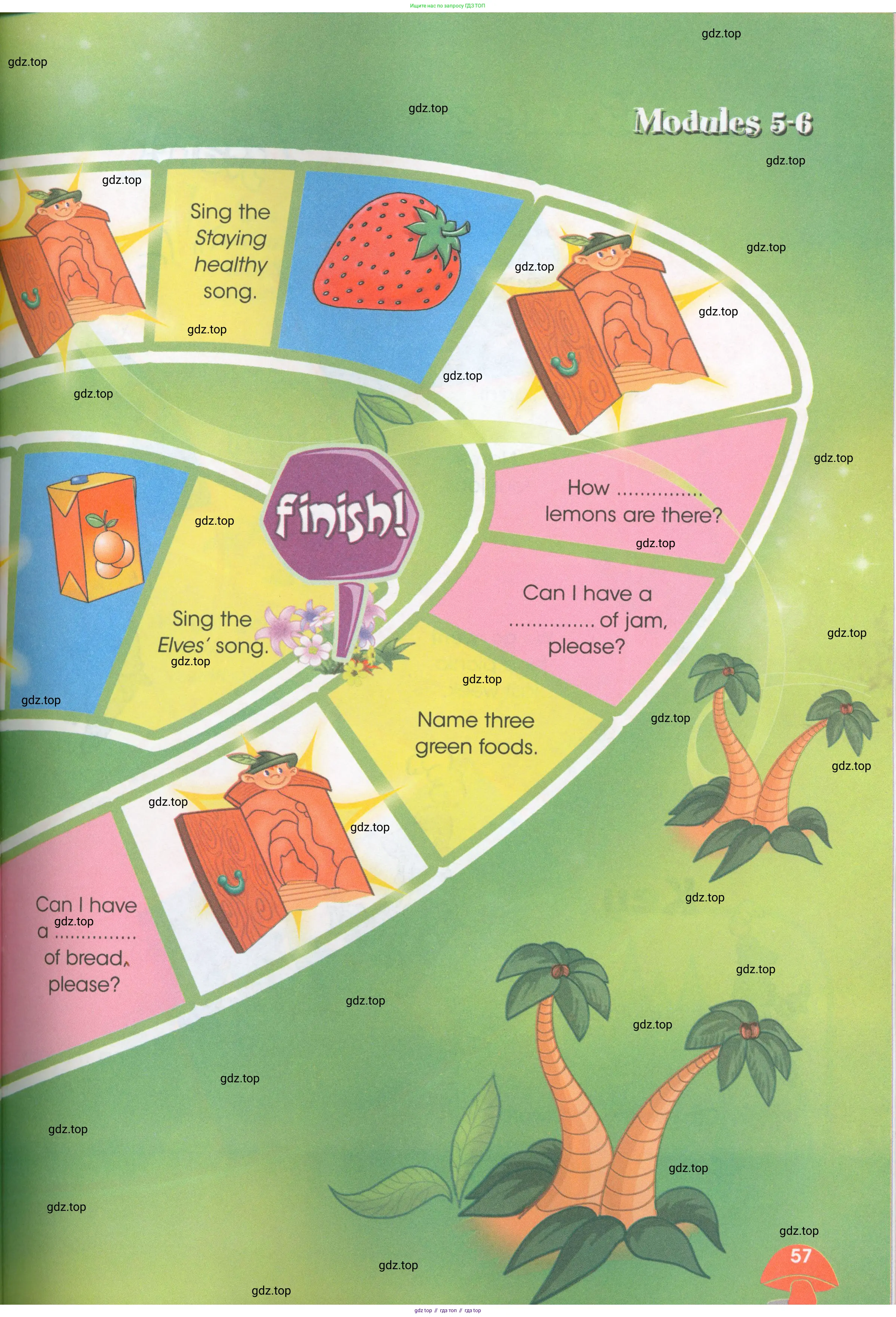 Английский язык (english), 4 класс Рабочая тетрадь (workbook), авторы: Баранова Ксения Михайловна (Baranova Ksenia), Бадулина Ольга Ивановна, Копылова Виктория Викторовна (Kopylova Victoria), Мильруд Радислав Петрович (Millrood Radislav), Эванс Вирджиния (Evans Virginia), издательство Просвещение, Москва, 2023, оранжевого цвета, страница 57
