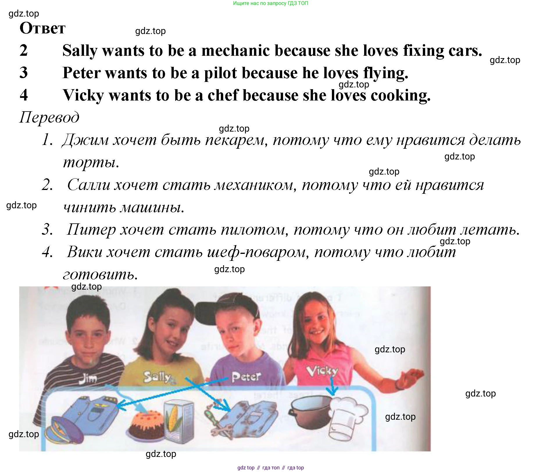 ГДЗ Английский язык (english), 4 класс Рабочая тетрадь (workbook), авторы: Баранова Ксения Михайловна (Baranova Ksenia), Бадулина Ольга Ивановна, Копылова Виктория Викторовна (Kopylova Victoria), Мильруд Радислав Петрович (Millrood Radislav), Эванс Вирджиния (Evans Virginia), издательство Просвещение, Москва, 2023, оранжевого цвета, Часть ( Part) 1, страница 30, номер 13, Решение (продолжение 2)
