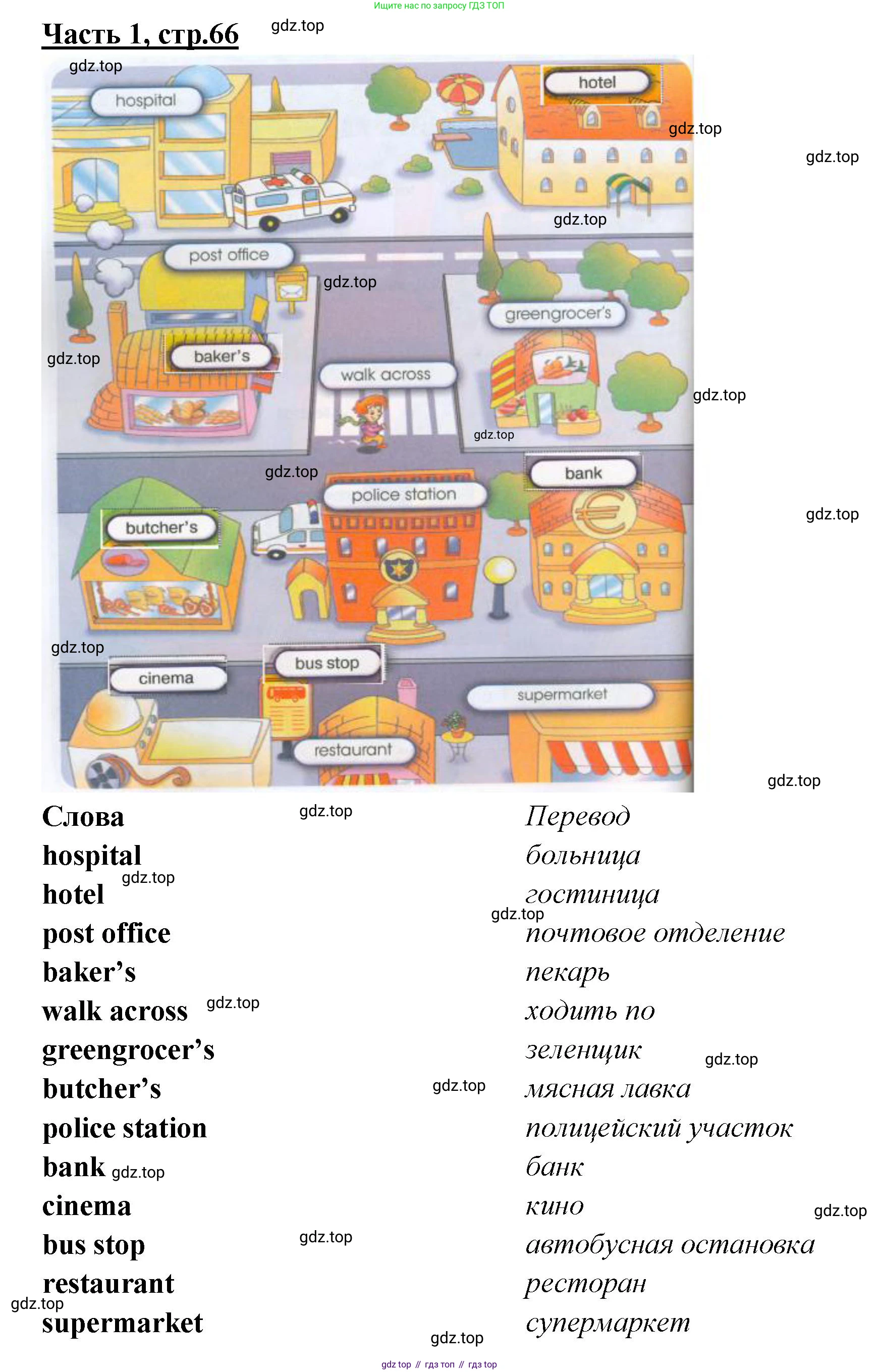 ГДЗ Английский язык (english), 4 класс Рабочая тетрадь (workbook), авторы: Баранова Ксения Михайловна (Baranova Ksenia), Бадулина Ольга Ивановна, Копылова Виктория Викторовна (Kopylova Victoria), Мильруд Радислав Петрович (Millrood Radislav), Эванс Вирджиния (Evans Virginia), издательство Просвещение, Москва, 2023, оранжевого цвета, Часть ( Part) 1, страница 66, Решение