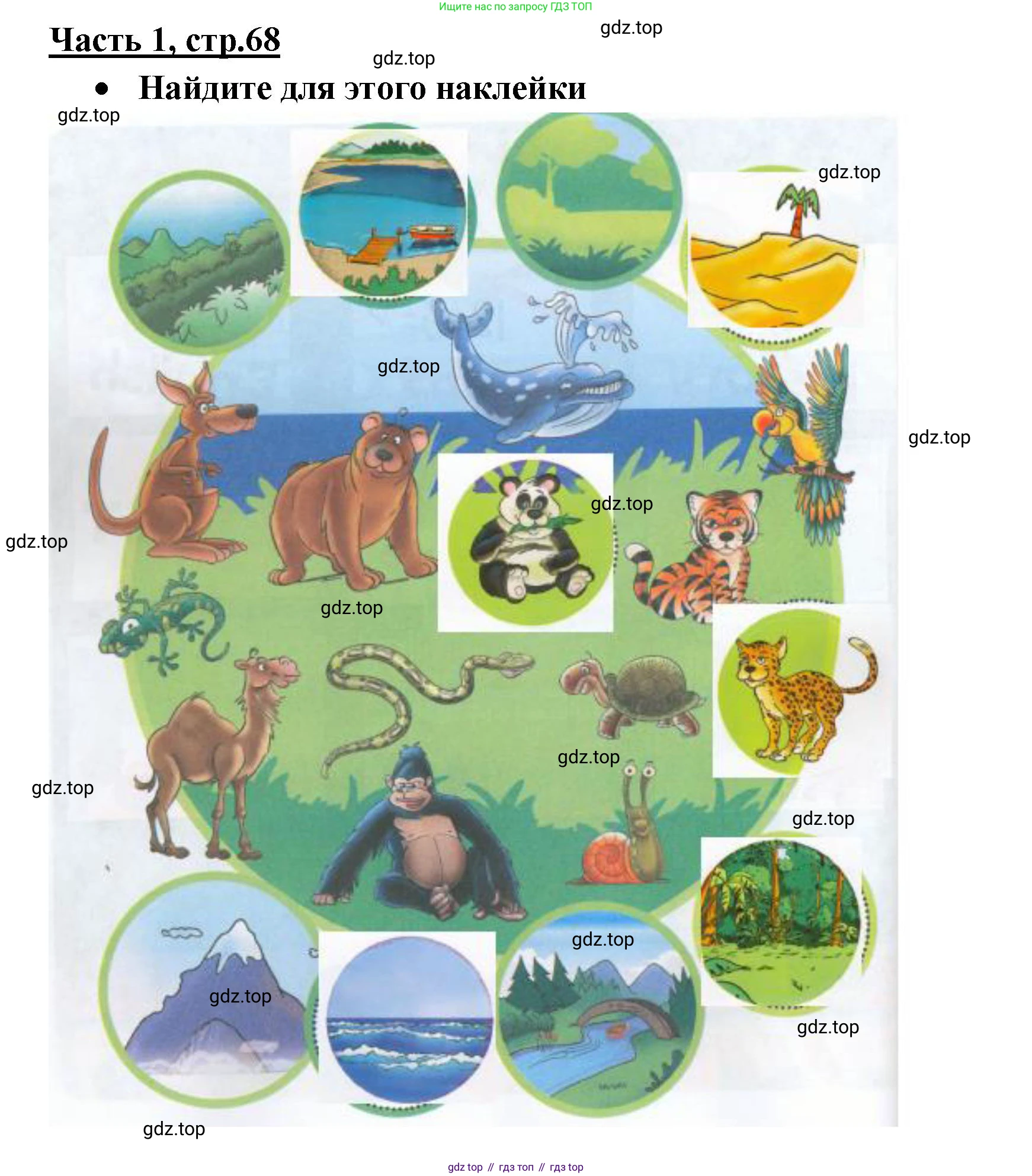 ГДЗ Английский язык (english), 4 класс Рабочая тетрадь (workbook), авторы: Баранова Ксения Михайловна (Baranova Ksenia), Бадулина Ольга Ивановна, Копылова Виктория Викторовна (Kopylova Victoria), Мильруд Радислав Петрович (Millrood Radislav), Эванс Вирджиния (Evans Virginia), издательство Просвещение, Москва, 2023, оранжевого цвета, Часть ( Part) 1, страница 68, Решение