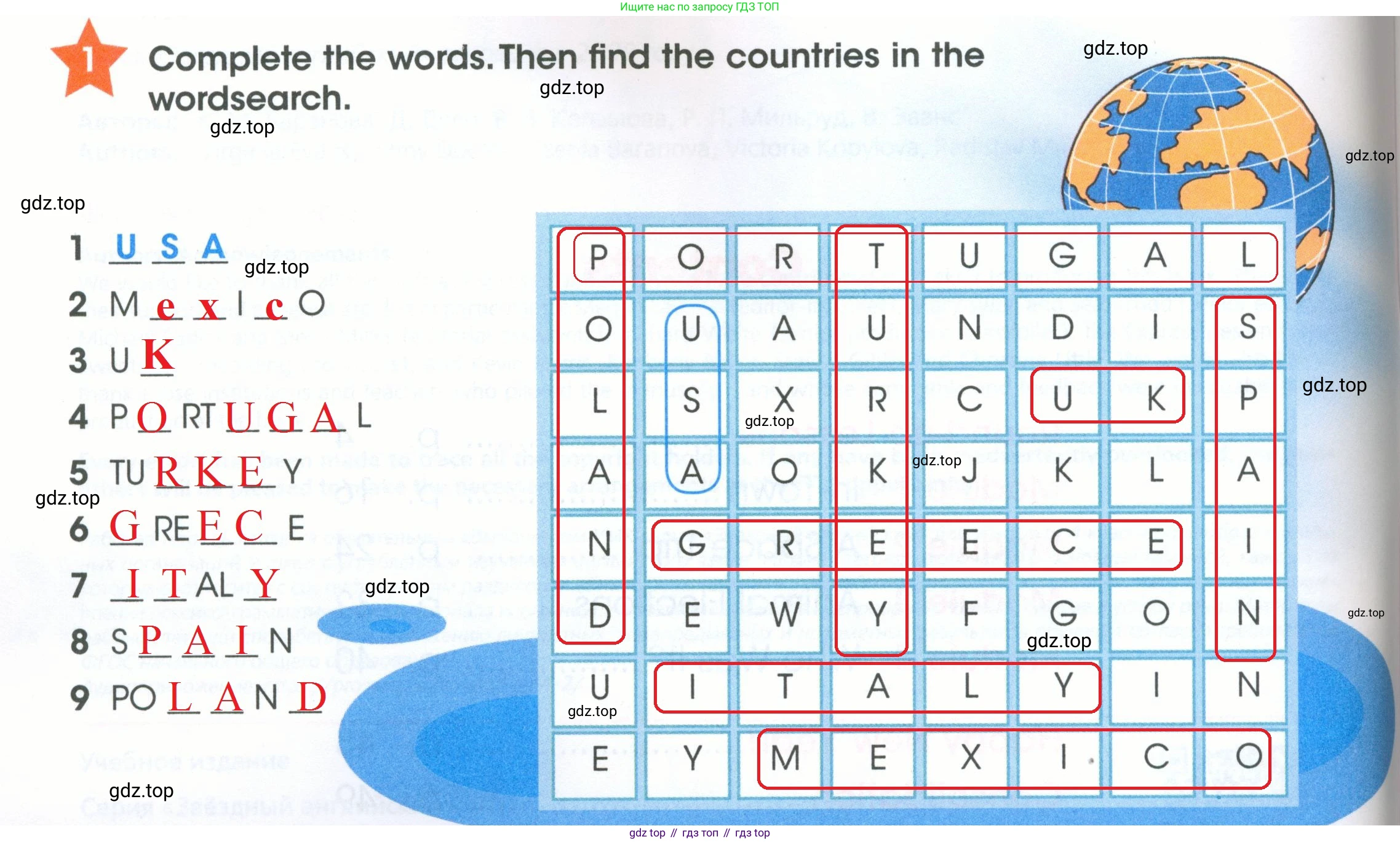 ГДЗ Английский язык (english), 4 класс Рабочая тетрадь (workbook), авторы: Баранова Ксения Михайловна (Baranova Ksenia), Бадулина Ольга Ивановна, Копылова Виктория Викторовна (Kopylova Victoria), Мильруд Радислав Петрович (Millrood Radislav), Эванс Вирджиния (Evans Virginia), издательство Просвещение, Москва, 2023, оранжевого цвета, Часть ( Part) 1, страница 4, номер 1, Решение 2