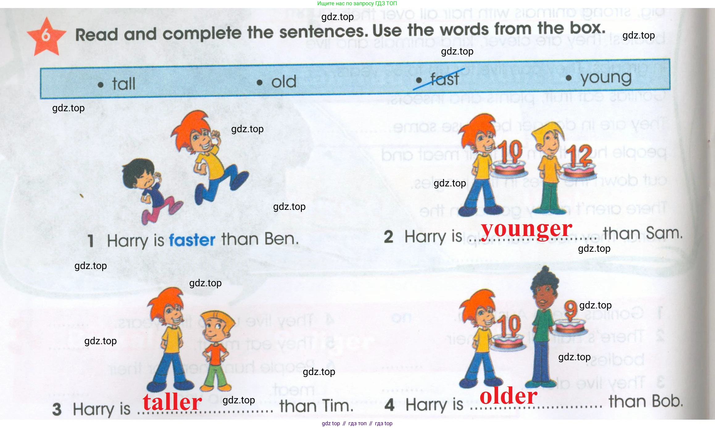 ГДЗ Английский язык (english), 4 класс Рабочая тетрадь (workbook), авторы: Баранова Ксения Михайловна (Baranova Ksenia), Бадулина Ольга Ивановна, Копылова Виктория Викторовна (Kopylova Victoria), Мильруд Радислав Петрович (Millrood Radislav), Эванс Вирджиния (Evans Virginia), издательство Просвещение, Москва, 2023, оранжевого цвета, Часть ( Part) 1, страница 34, номер 6, Решение 2