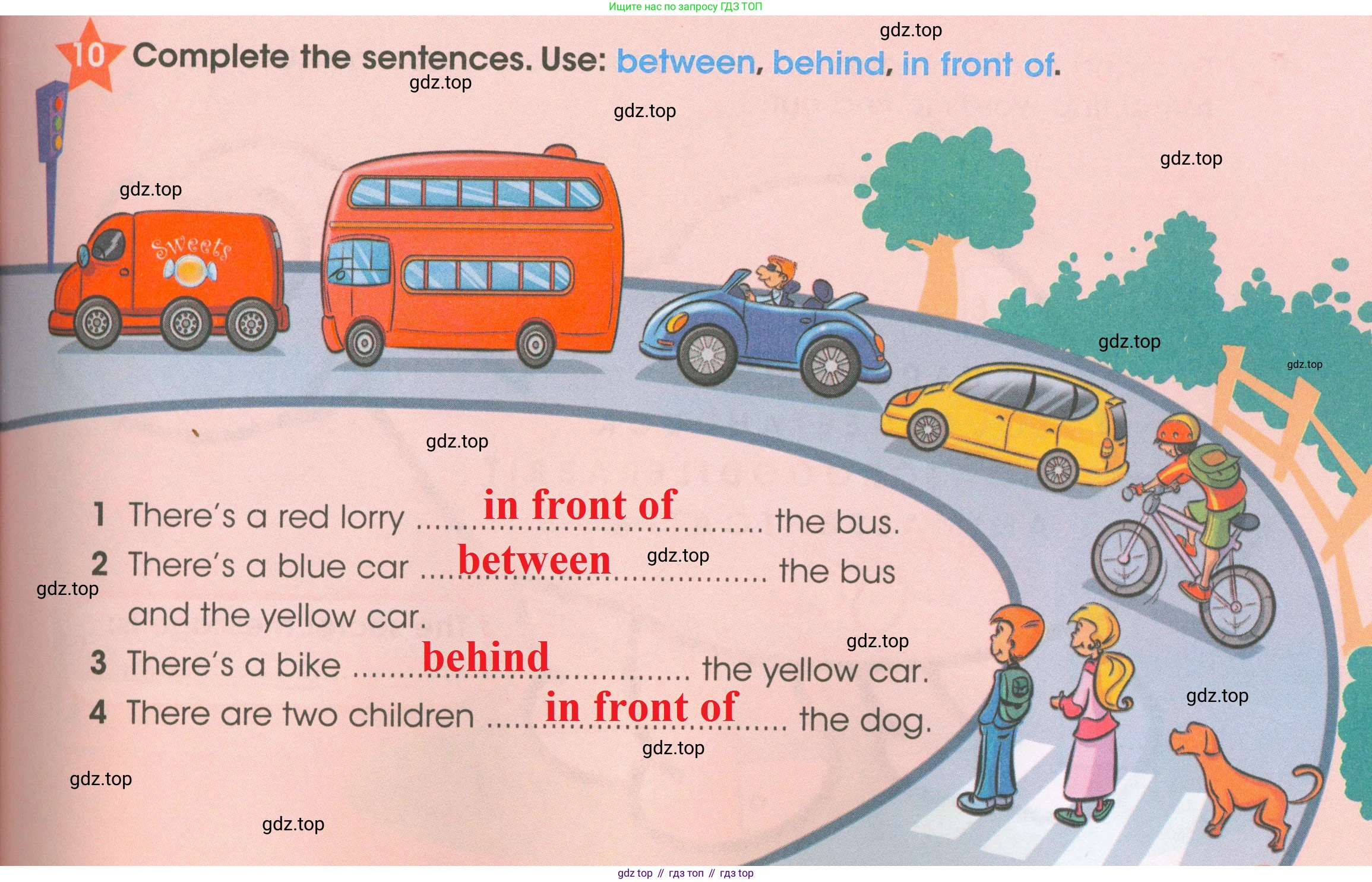 ГДЗ Английский язык (english), 4 класс Рабочая тетрадь (workbook), авторы: Баранова Ксения Михайловна (Baranova Ksenia), Бадулина Ольга Ивановна, Копылова Виктория Викторовна (Kopylova Victoria), Мильруд Радислав Петрович (Millrood Radislav), Эванс Вирджиния (Evans Virginia), издательство Просвещение, Москва, 2023, оранжевого цвета, Часть ( Part) 1, страница 53, номер 10, Решение 2