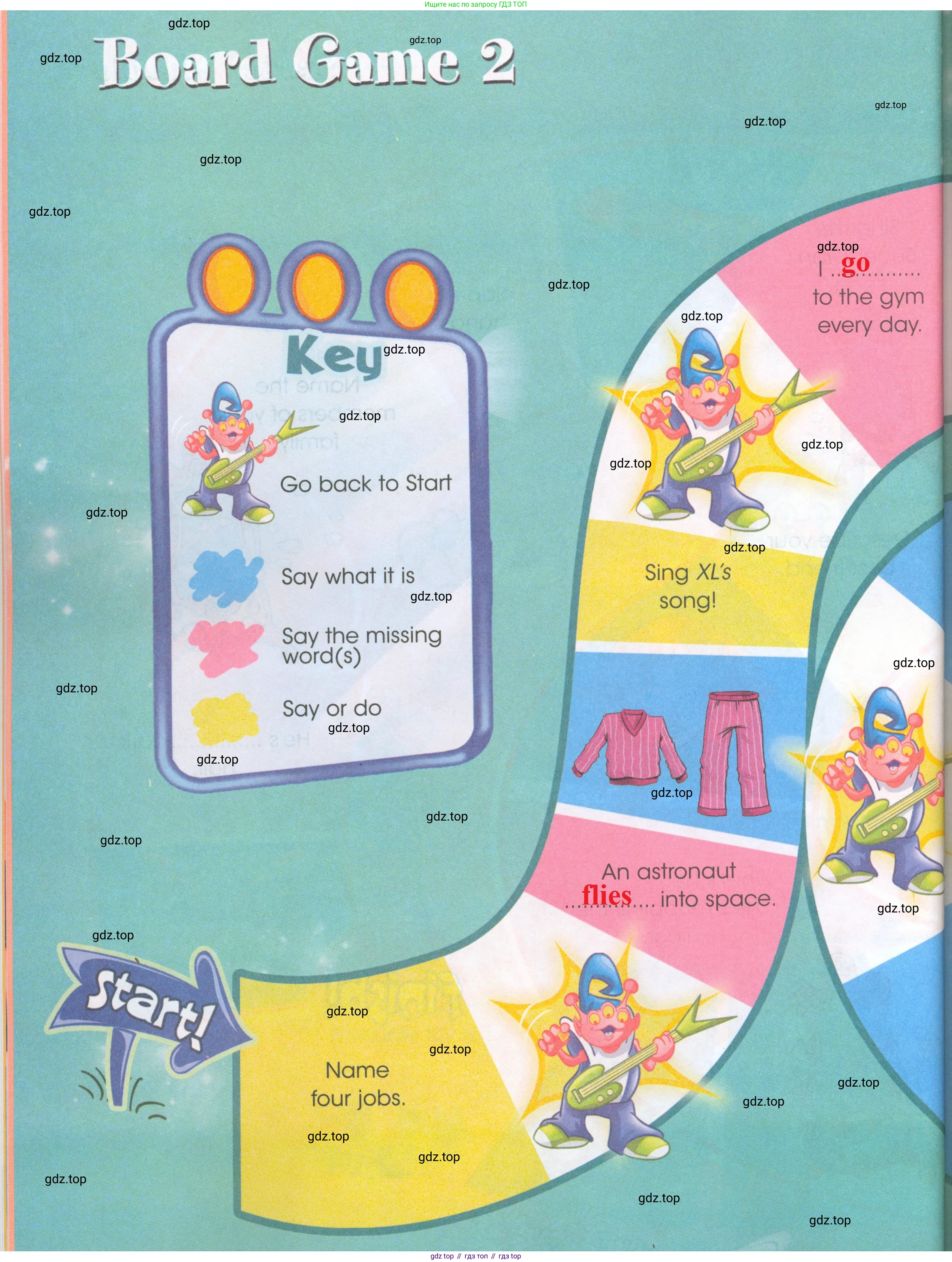 ГДЗ Английский язык (english), 4 класс Рабочая тетрадь (workbook), авторы: Баранова Ксения Михайловна (Baranova Ksenia), Бадулина Ольга Ивановна, Копылова Виктория Викторовна (Kopylova Victoria), Мильруд Радислав Петрович (Millrood Radislav), Эванс Вирджиния (Evans Virginia), издательство Просвещение, Москва, 2023, оранжевого цвета, Часть ( Part) 1, страница 58, номер 2, Решение 2